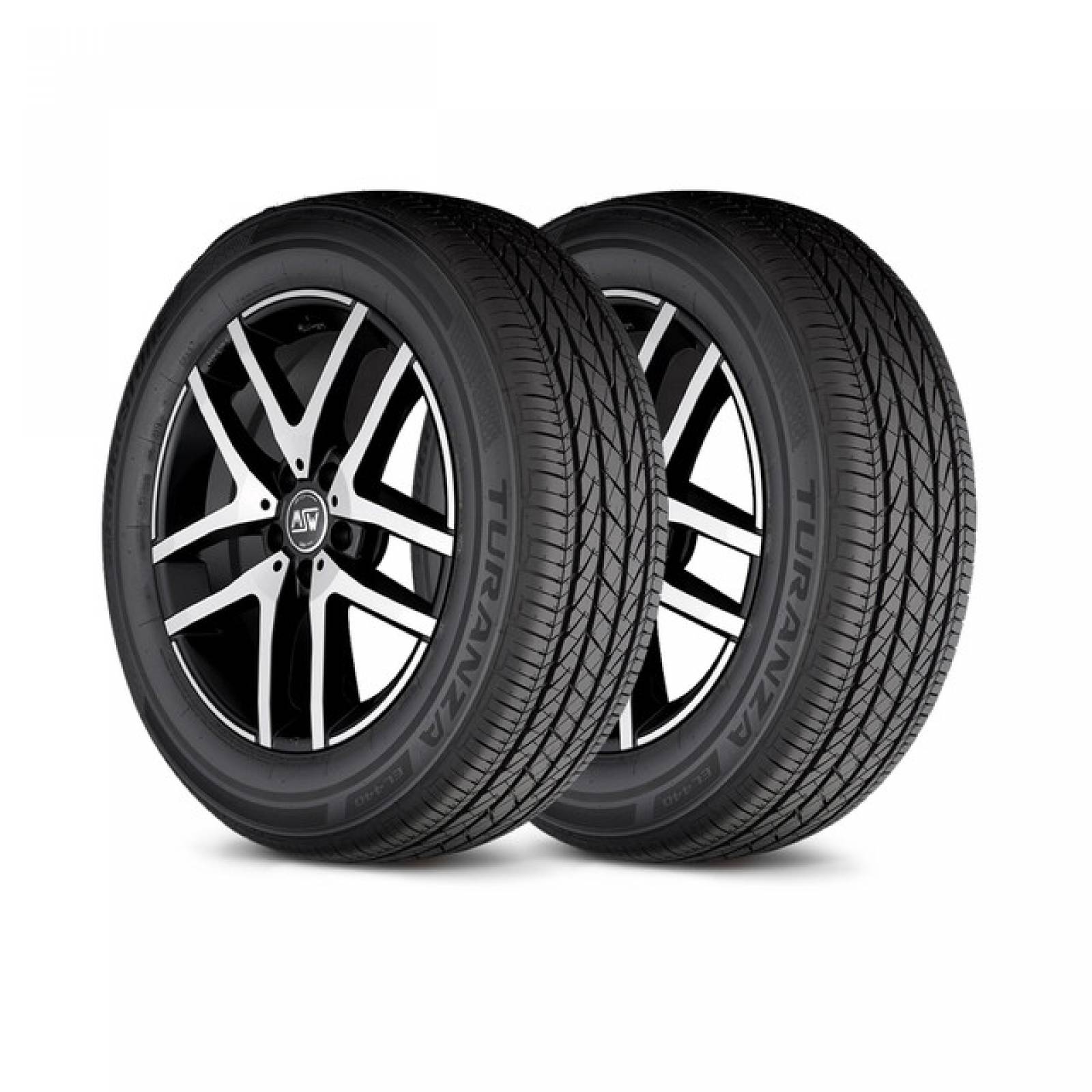 PAQUETE DE 2 LLANTAS BRIDGESTONE 235/60R18 103H TURANZA EL440