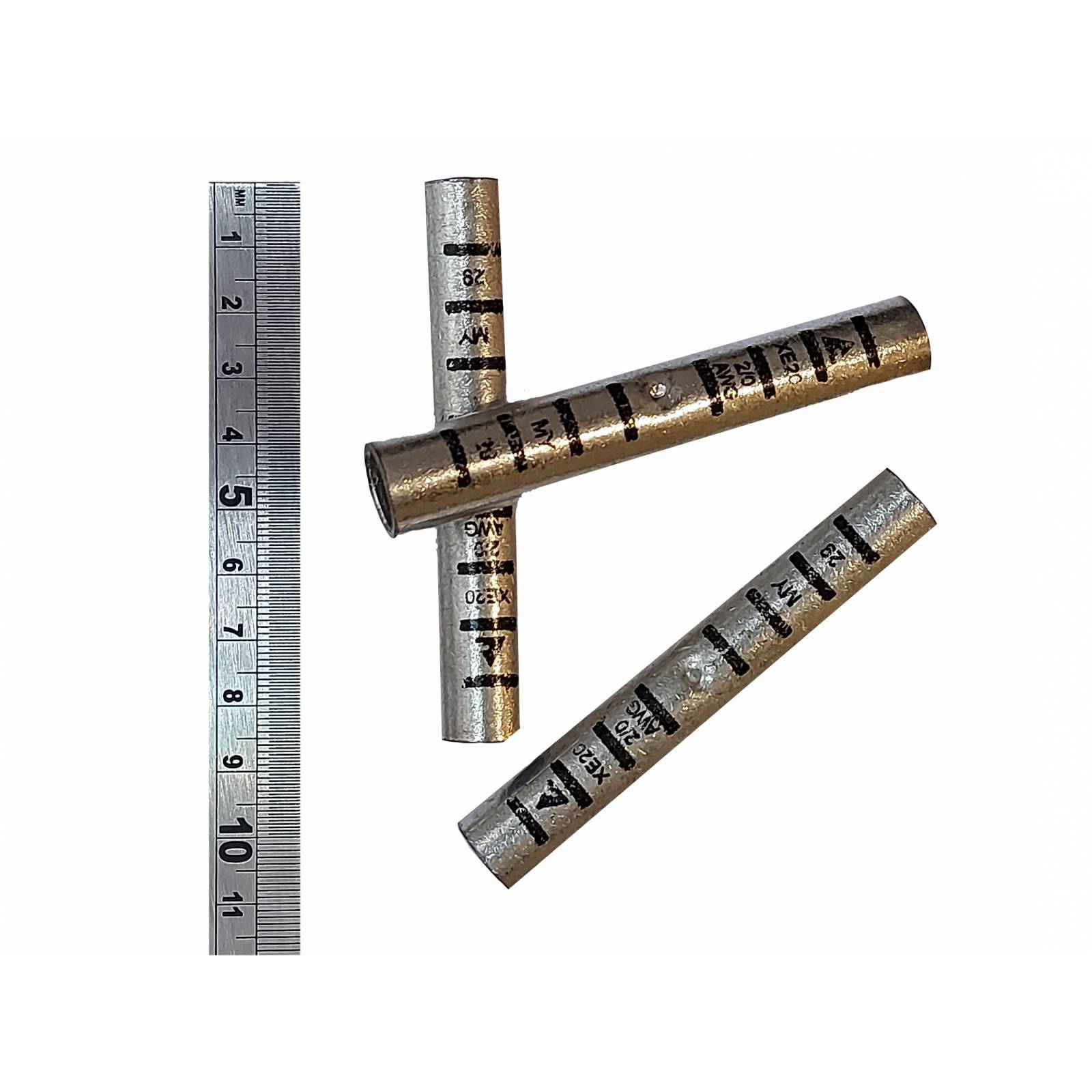 Conector De Empalme Ponchable A Tope Lineal Para Cable 1/0