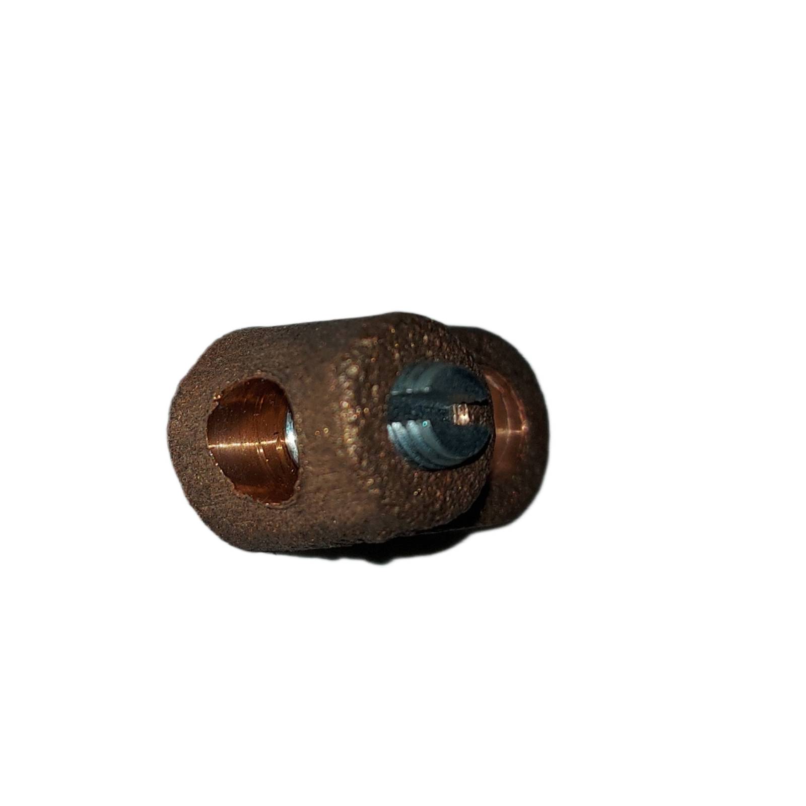 Zapata Conector Mecánico Cobre Con Opresor Cable Cal 14 A 4 Awg