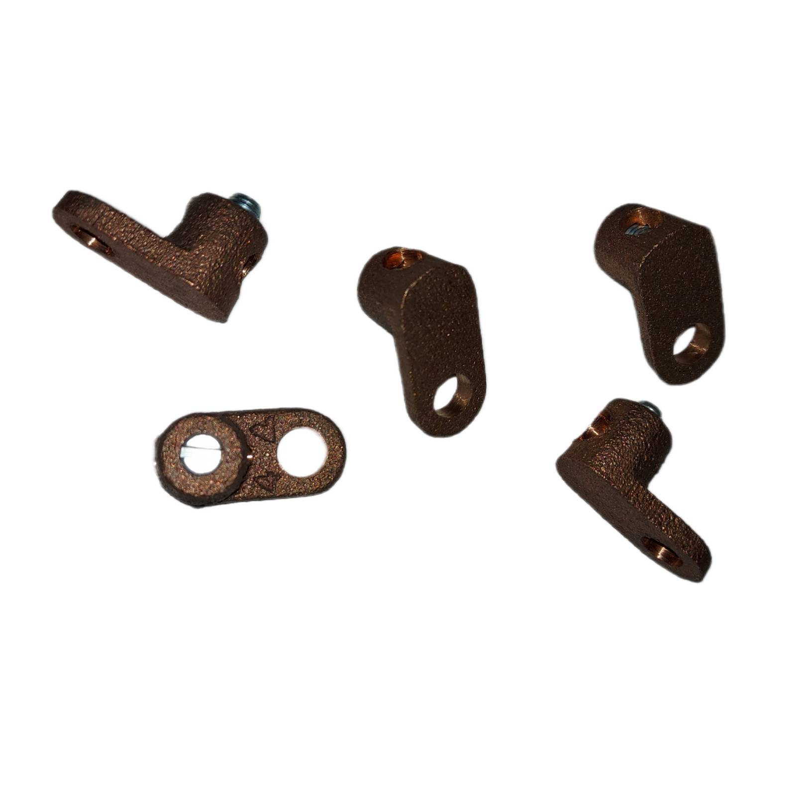 Zapata Conector Mecánico Cobre Con Opresor Cable Cal 14 A 4 Awg