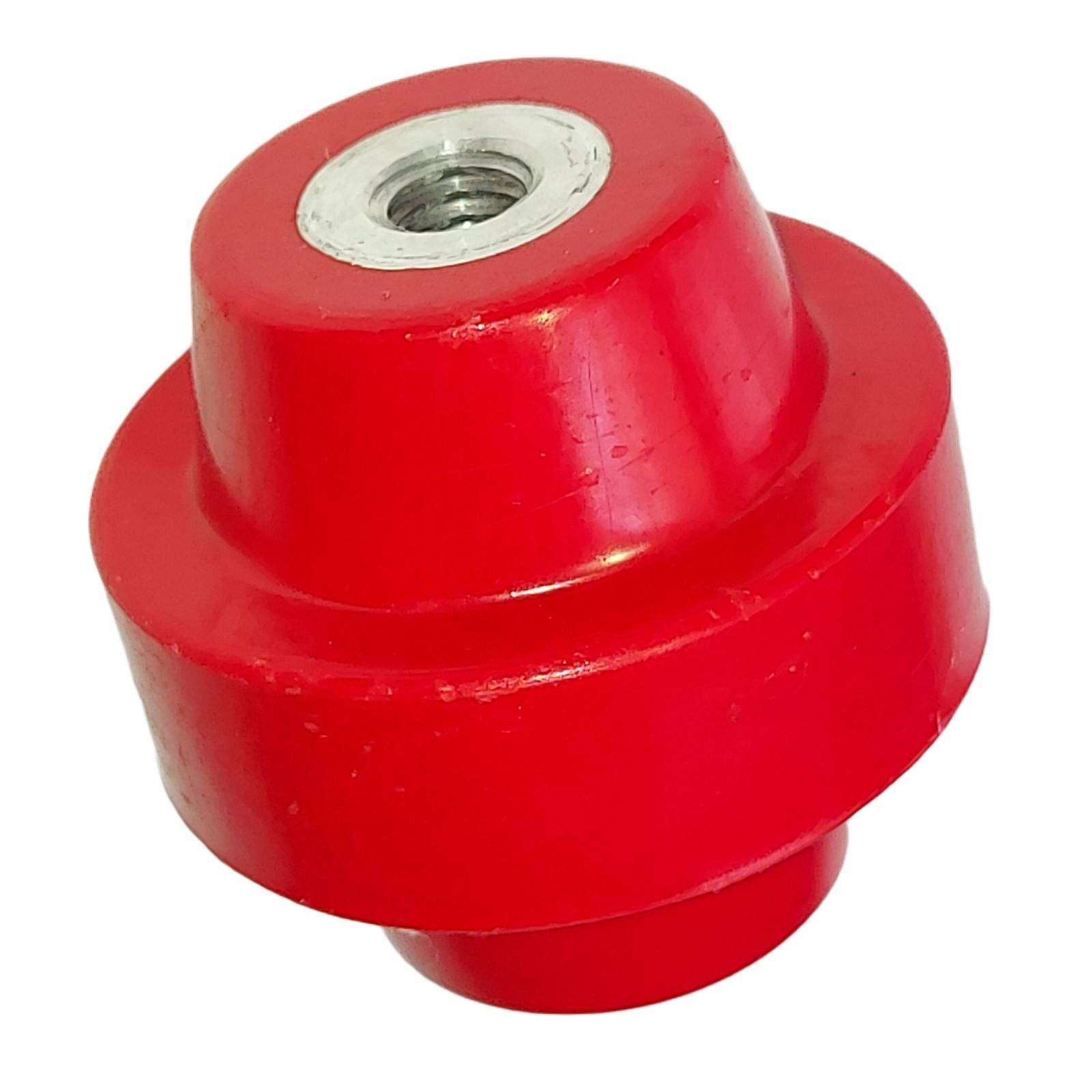 Juego de 2 Aisladores de resina 2300V tipo manzana para soportar barra de tierra o electrica