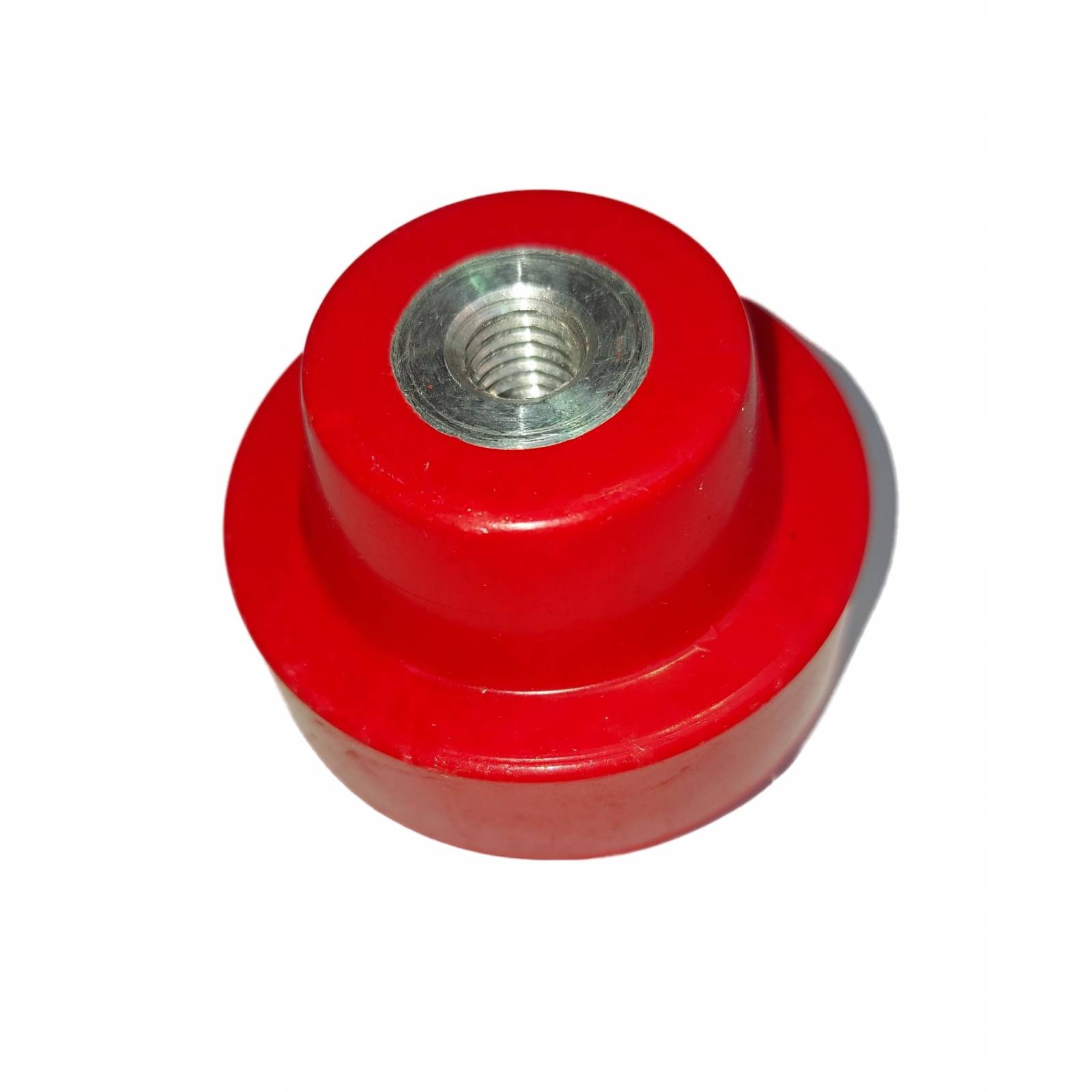 Juego de 2 Aisladores de resina 2300V tipo manzana para soportar barra de tierra o electrica