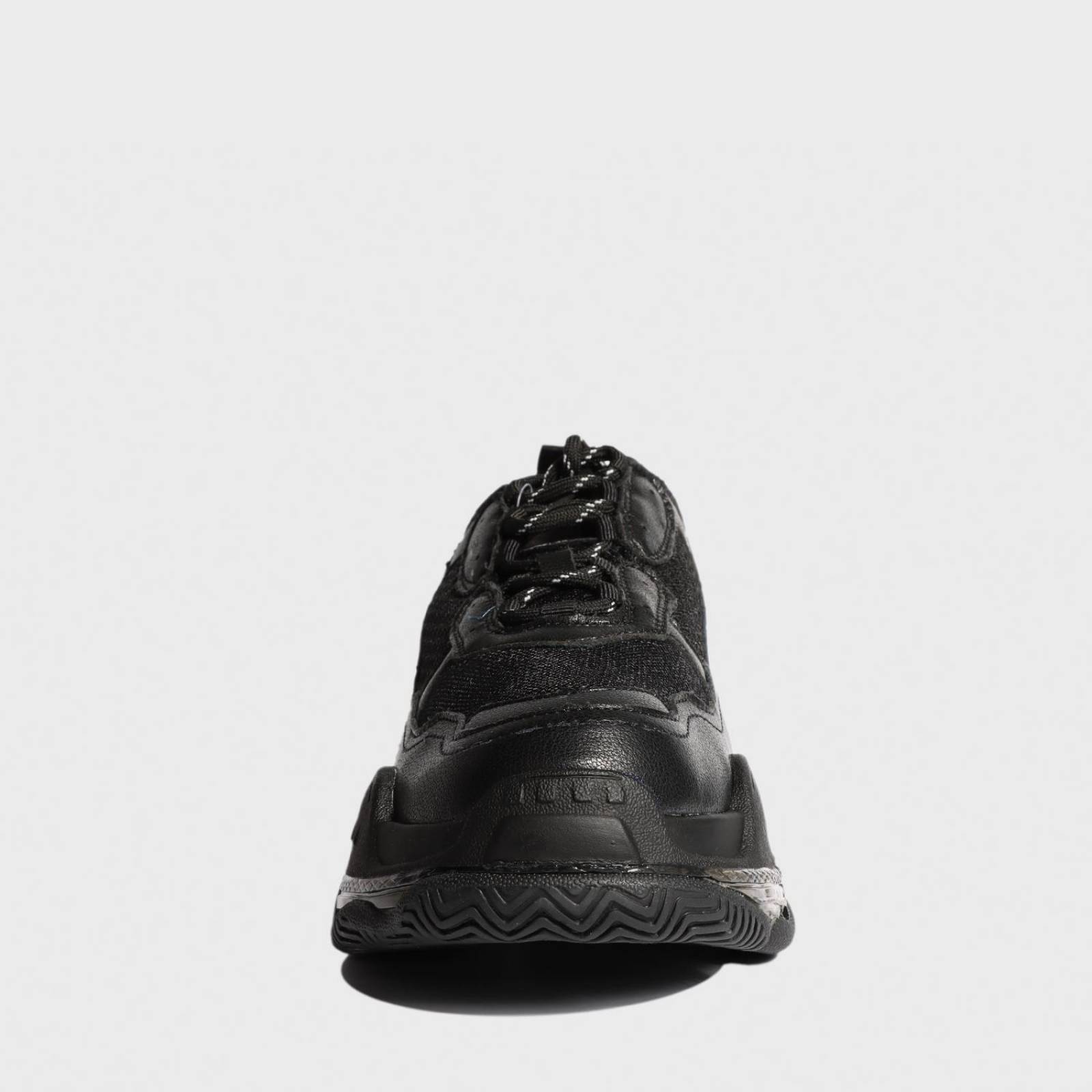 Tenis Plataforma Negro 13580 