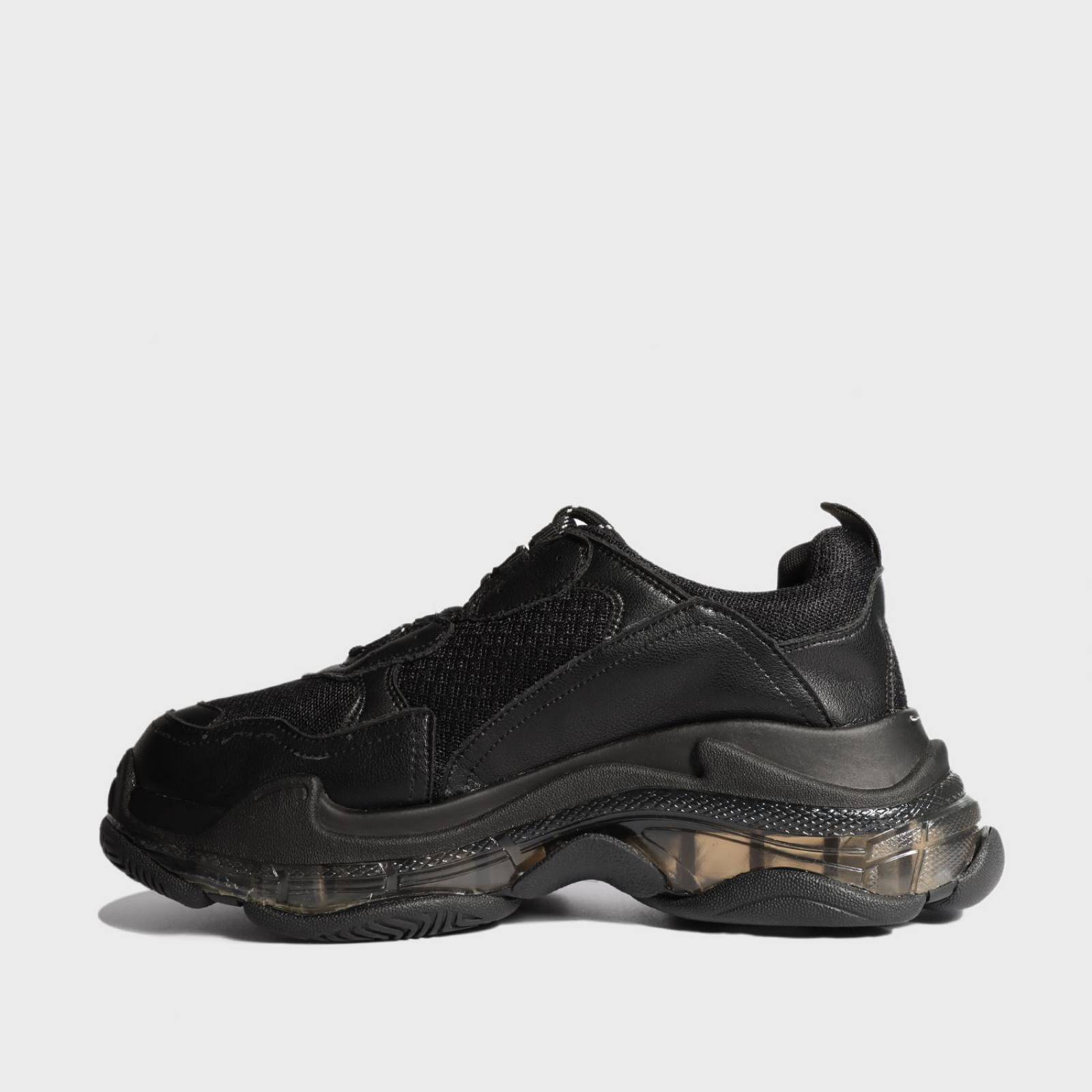 Tenis Plataforma Negro 13580 