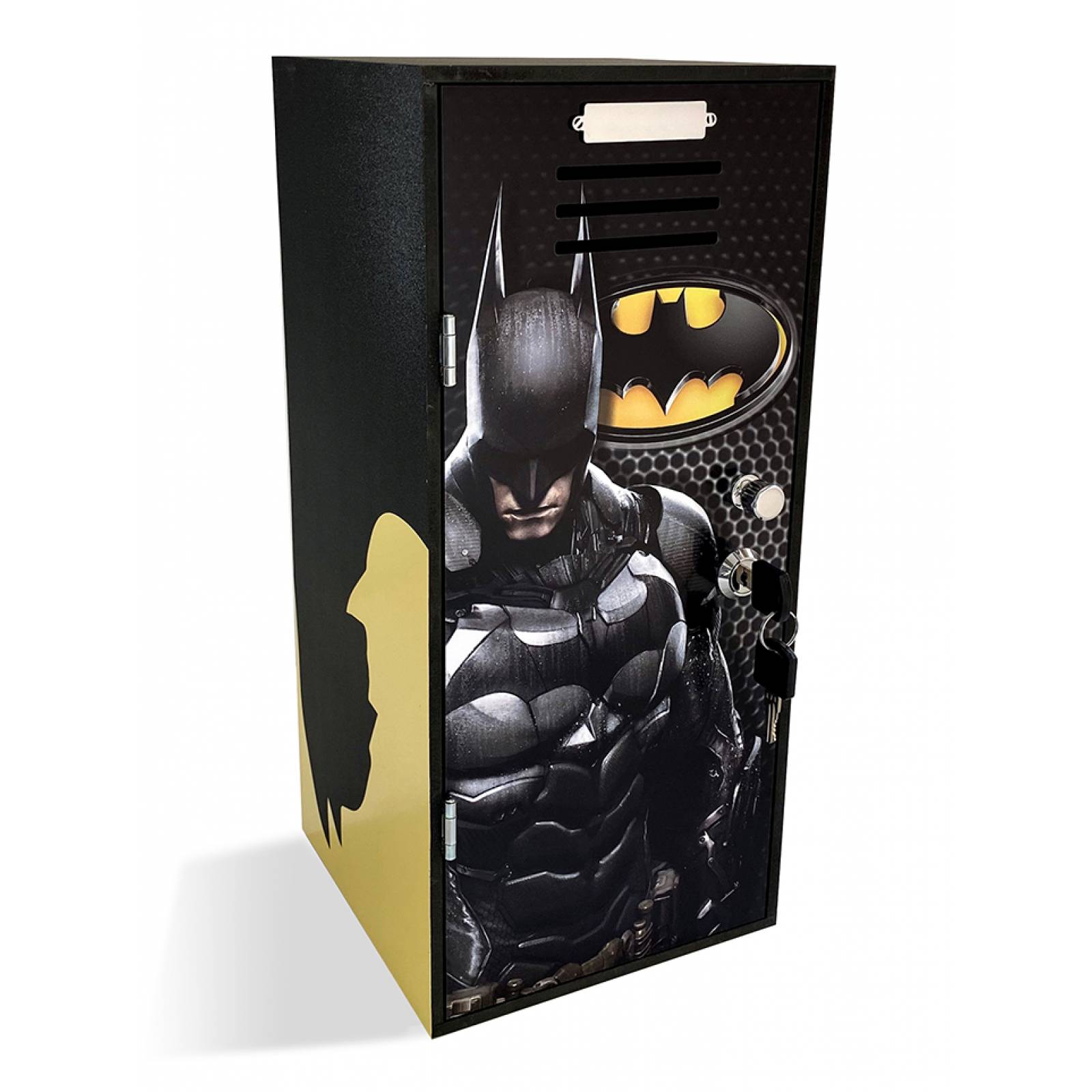 BATMAN - Locker decorado, individual con llave de seguridad.