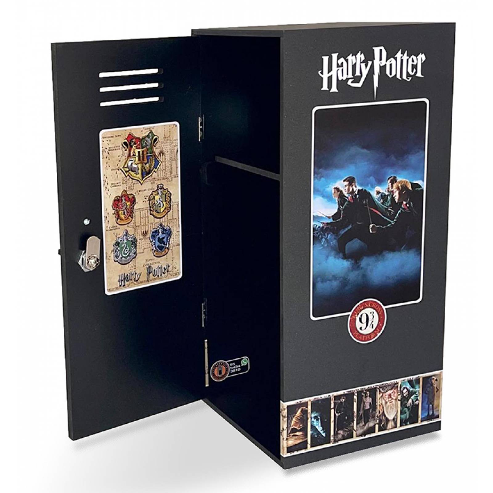 HARRY POTTER - Locker decorado, individual con llave de seguridad.