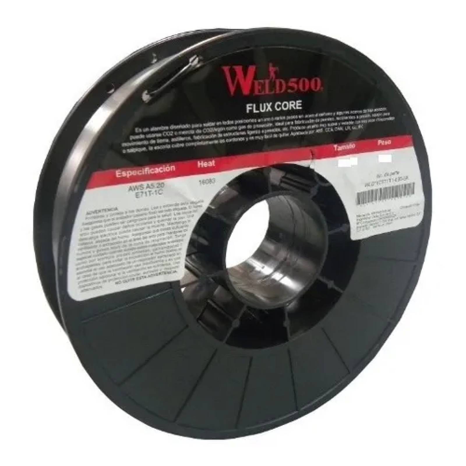 Rollo De Microalambre 0.035 Tubular 10LB Sin Gas