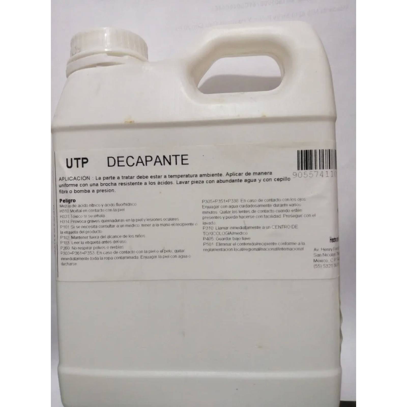 Pasta Decapante Utp Bote 1kg Limpieza Para Inoxidable