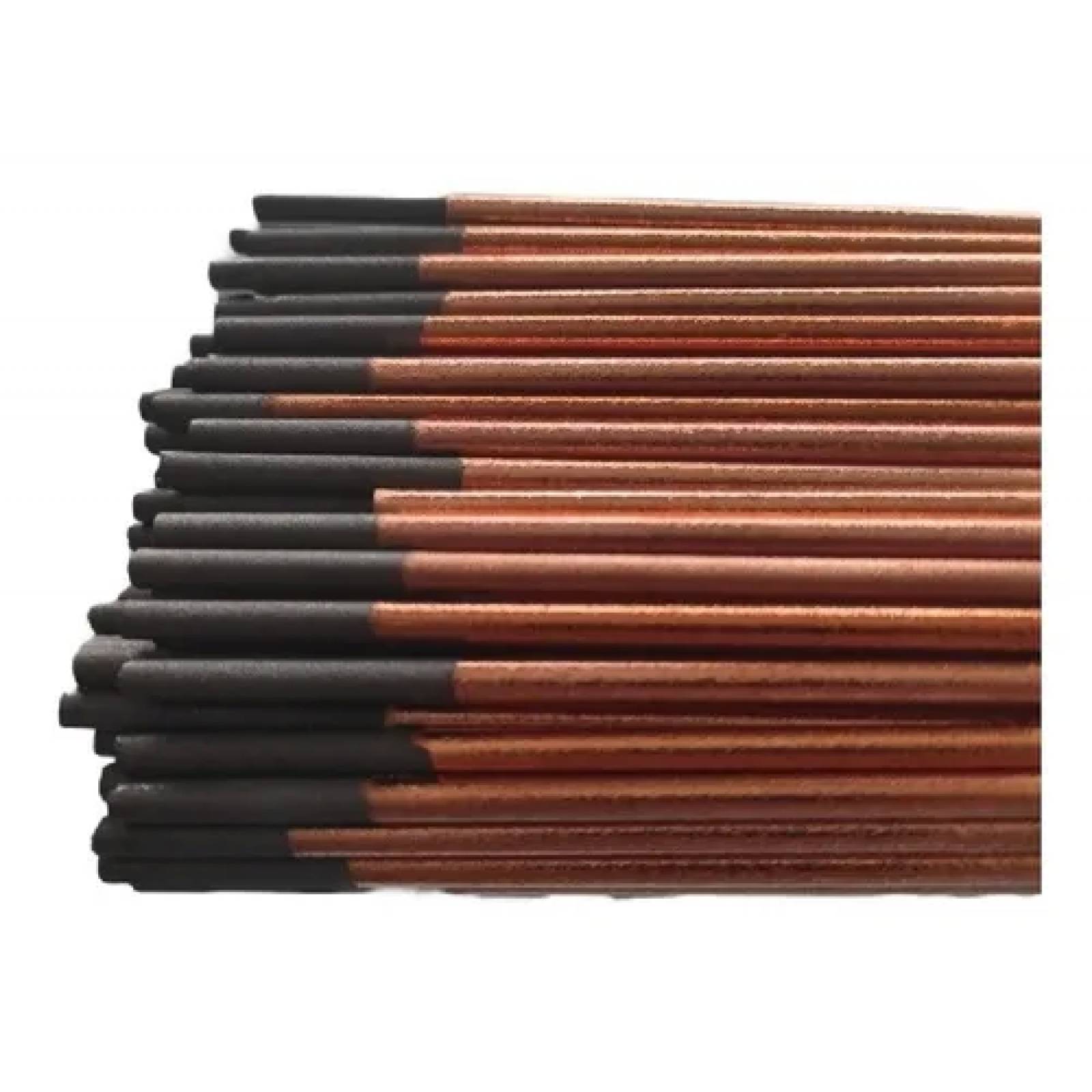 50 Pzas De Electrodo De Carbon Cobrizado 1/4 Carbon Arcair