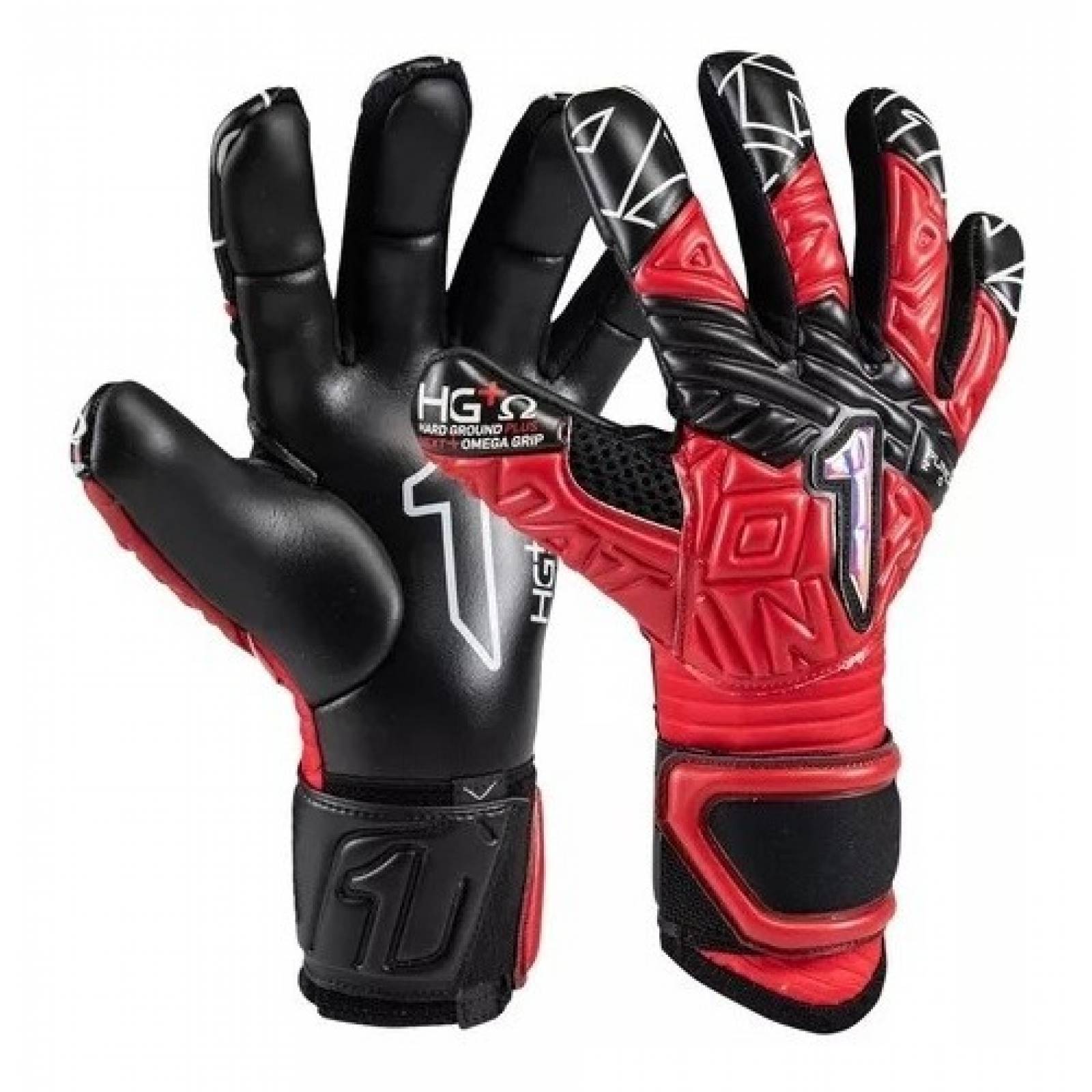 Guantes De Portero Rinat Fiera Gk Alpha Rojo/Negro - Golero Sport