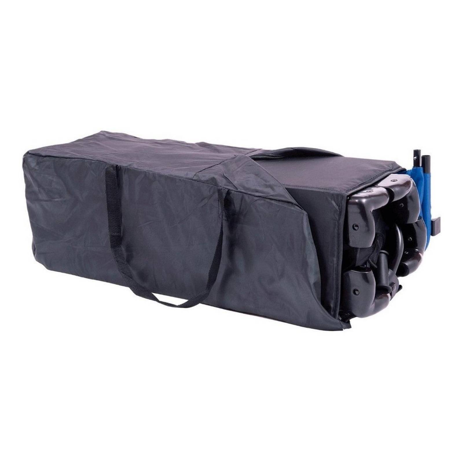 Corral Cuna Bebe Evenflo Sweet Dreams Mecedor Mosquitero Azul Liso