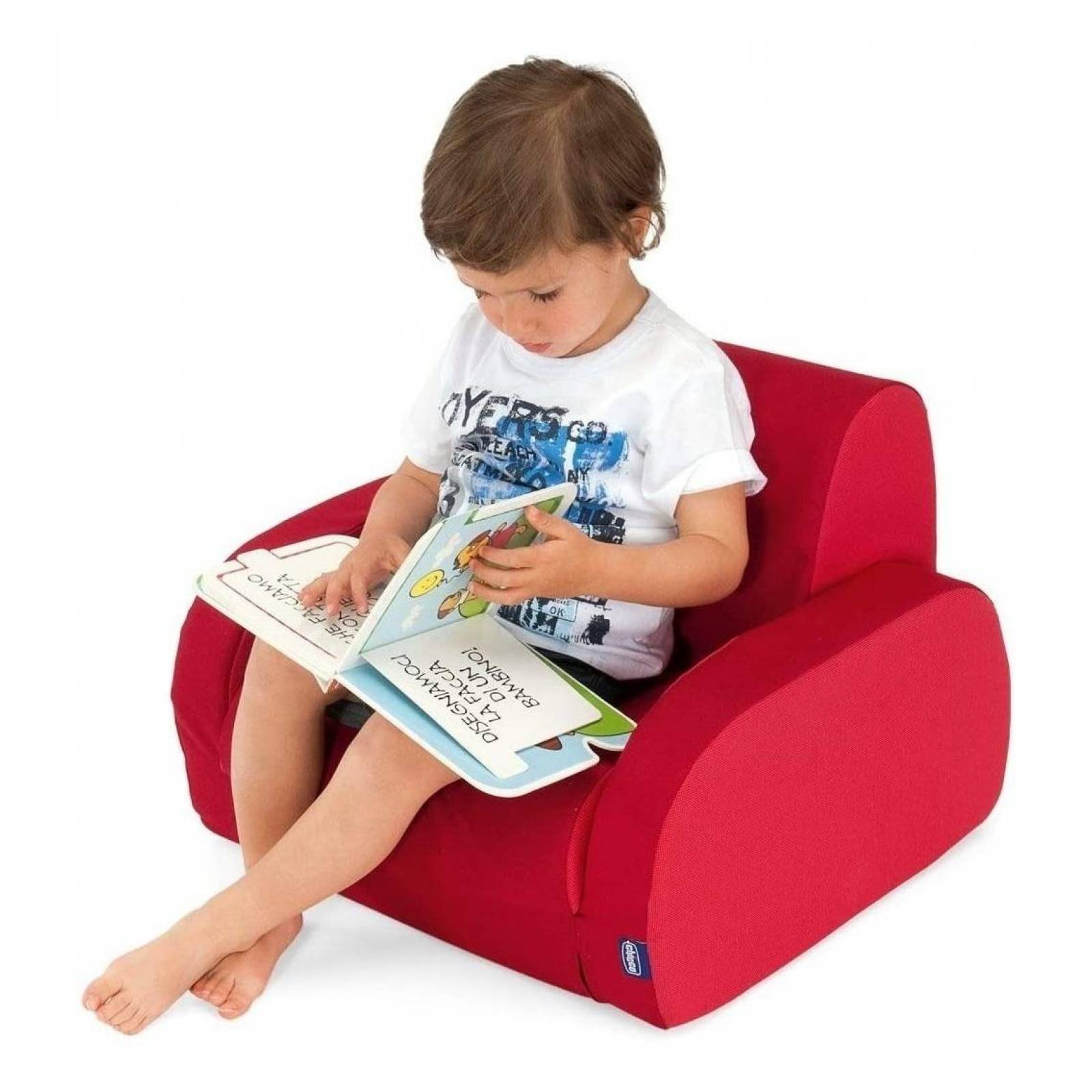 Chicco Sillon Reposet Twist Para Niños Rojo