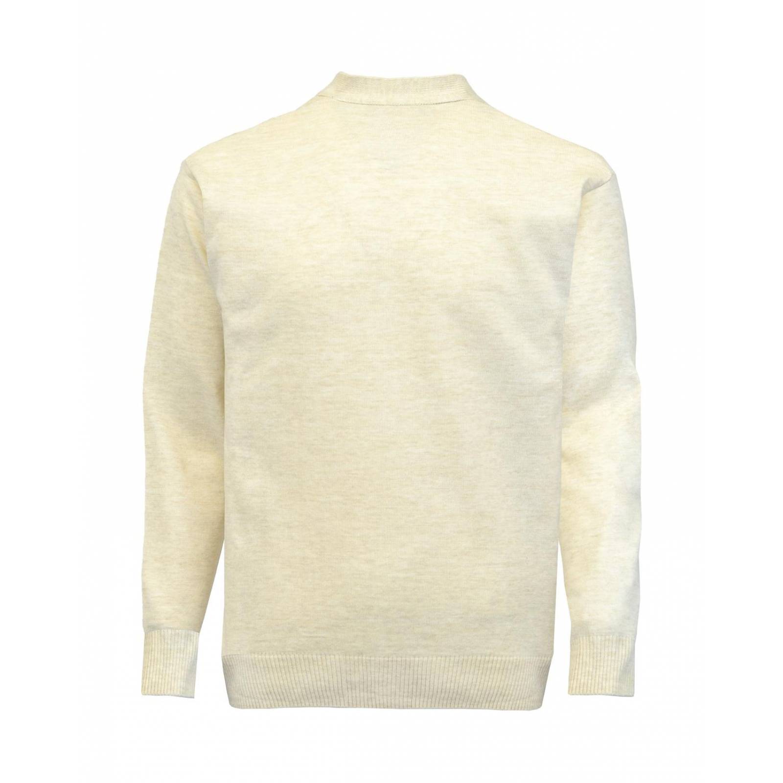 Manchester Sueter Bordado Abierto con Botones 