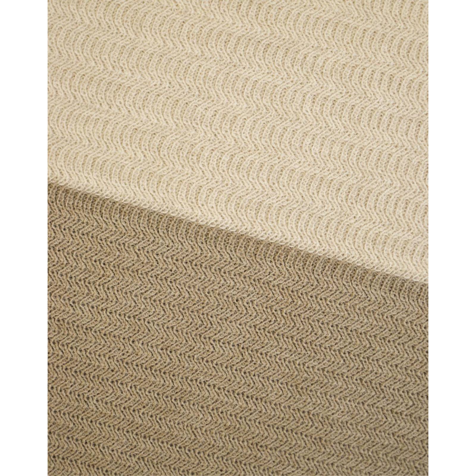 Manchester Suéter Cuello V Bicolor en Mezcla de Lana y Acrílico 