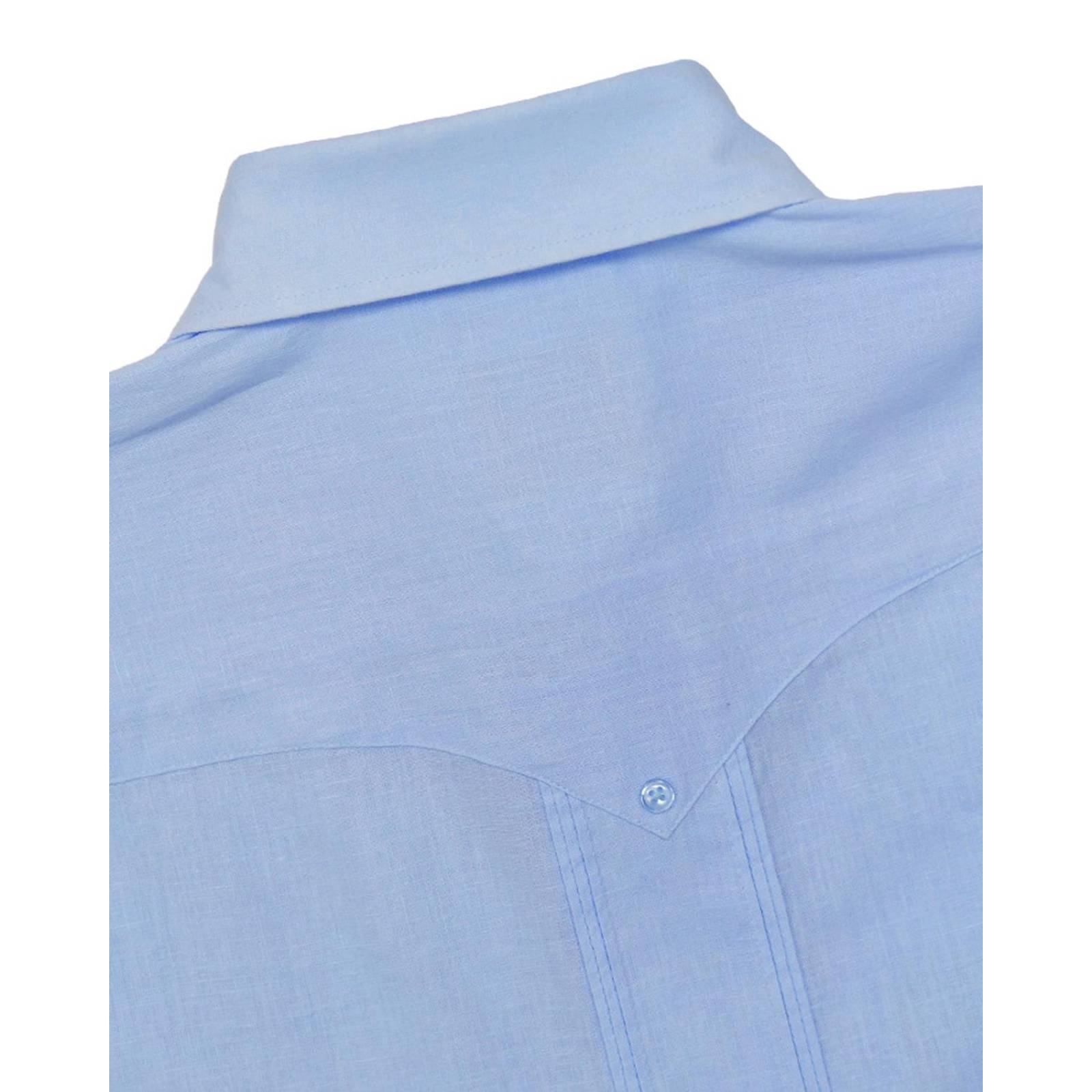 Manchester Guayabera Manga Larga Patron Bordado Regular Fit- Cuello Monaco 