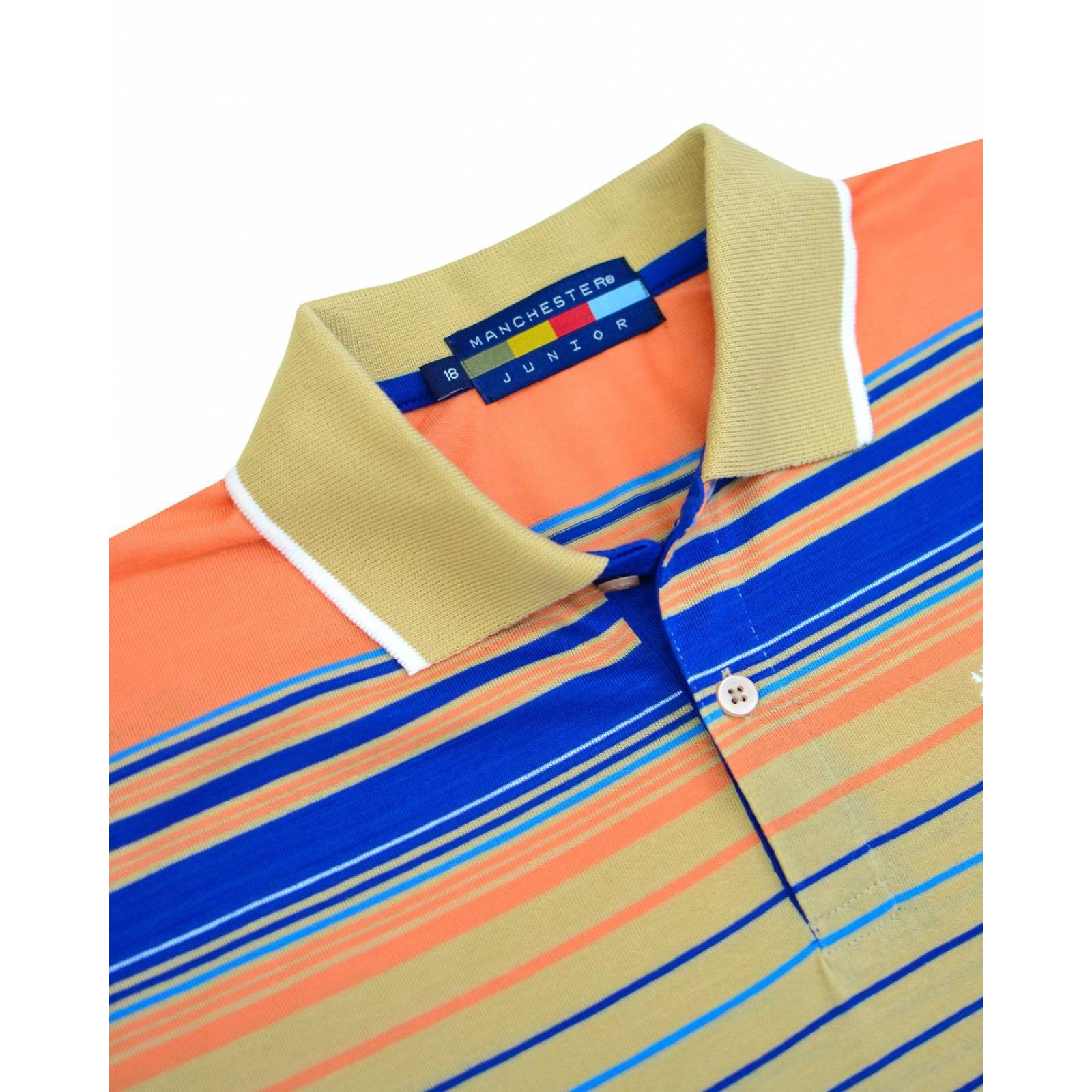 Manchester Junior Camisa Polo Algodón Supima Regular Fit 