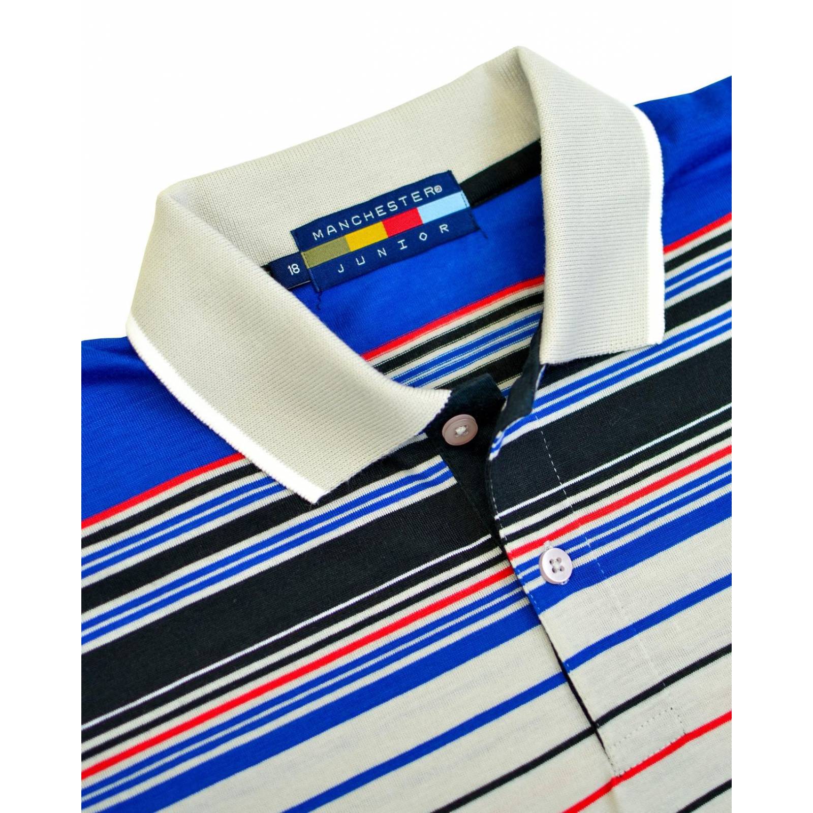 Manchester Junior Camisa Polo Algodón Supima Regular Fit 