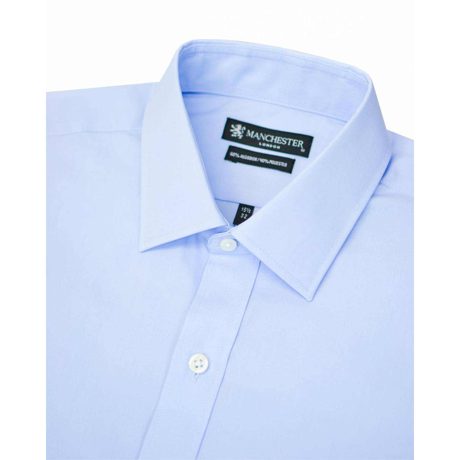 Manchester Camisa De Vestir Regular Fit Manga Larga 