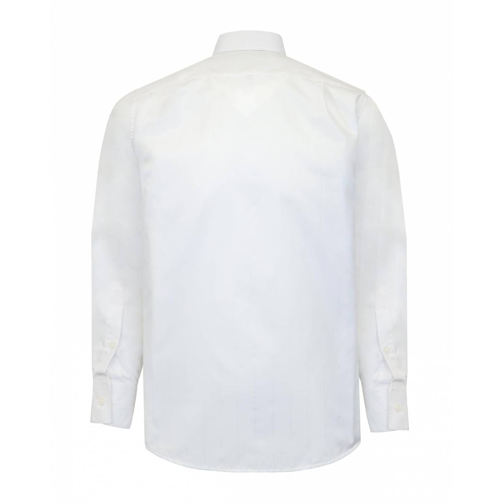 Manchester Camisa de Vestir de Cuello Ajustable y Puño Convertible Mezcla Poliester- Algodón 