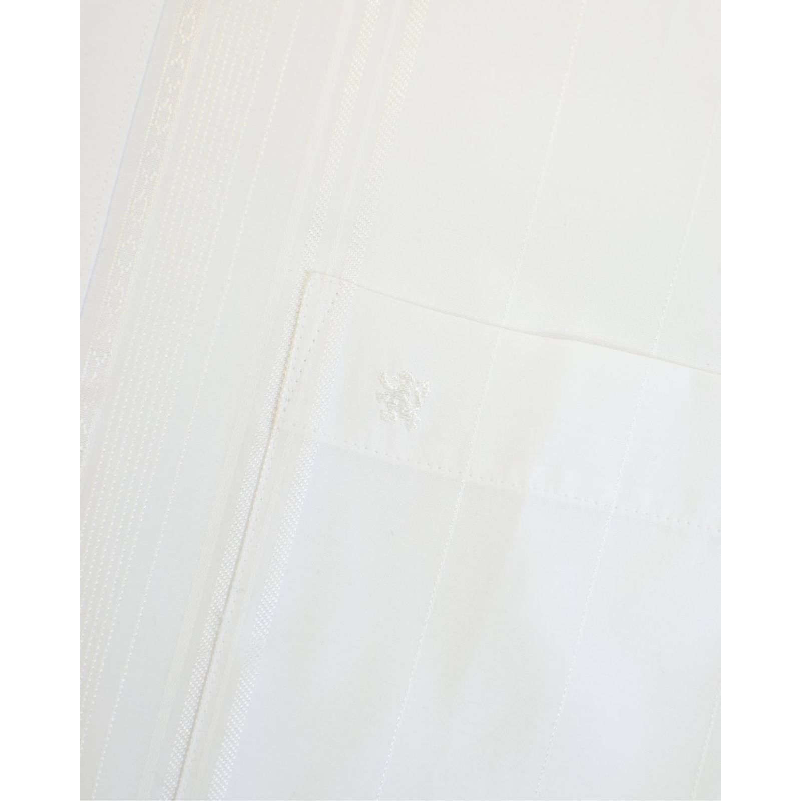 Manchester Camisa de Vestir de Cuello Ajustable y Puño Convertible Mezcla Poliester- Algodón 