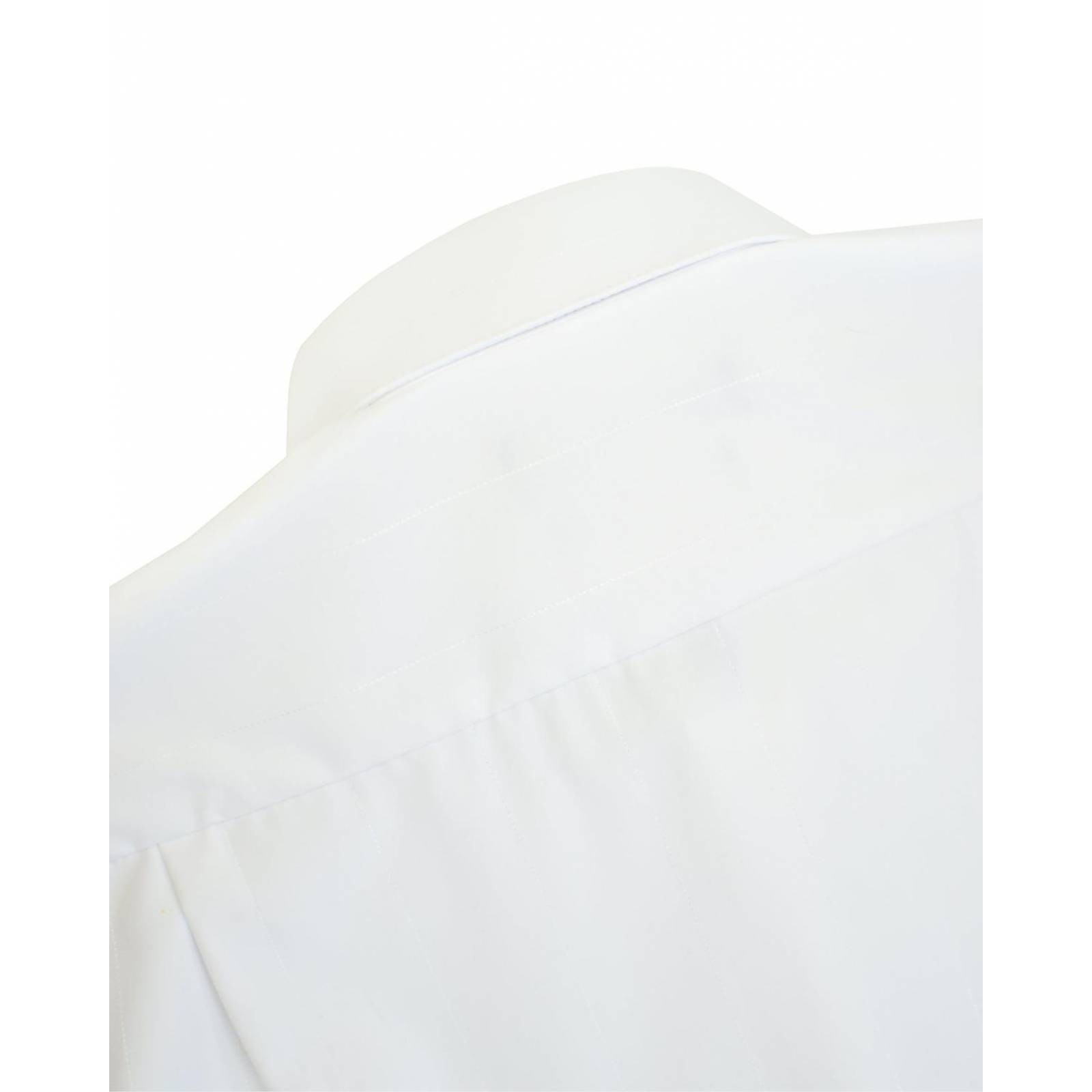 Manchester Camisa de Vestir de Cuello Ajustable y Puño Convertible Mezcla Poliester- Algodón 