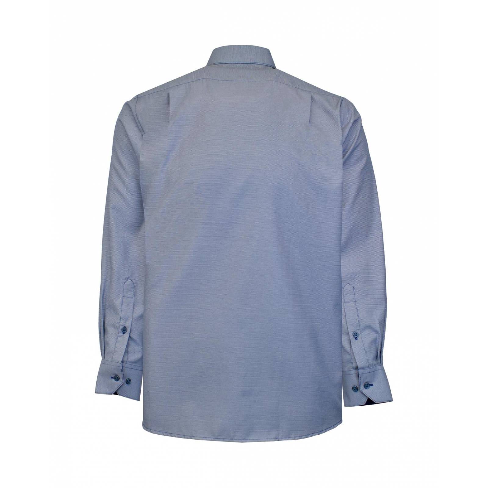 Manchester Camisa de Vestir en Algodón-Poliéster: Puño Ejecutivo con Termino en Pico