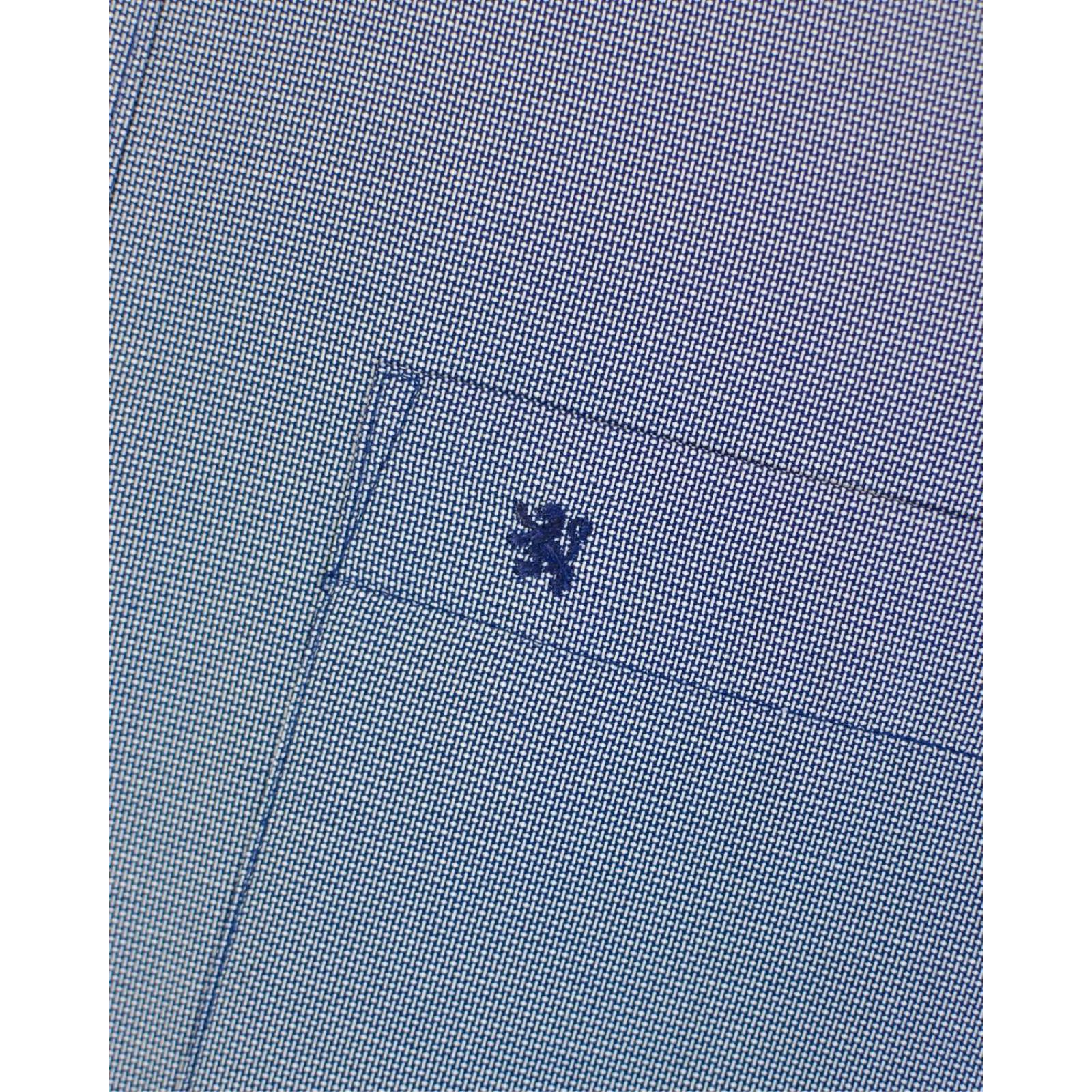 Manchester Camisa de Vestir en Algodón-Poliéster: Puño Ejecutivo con Termino en Pico