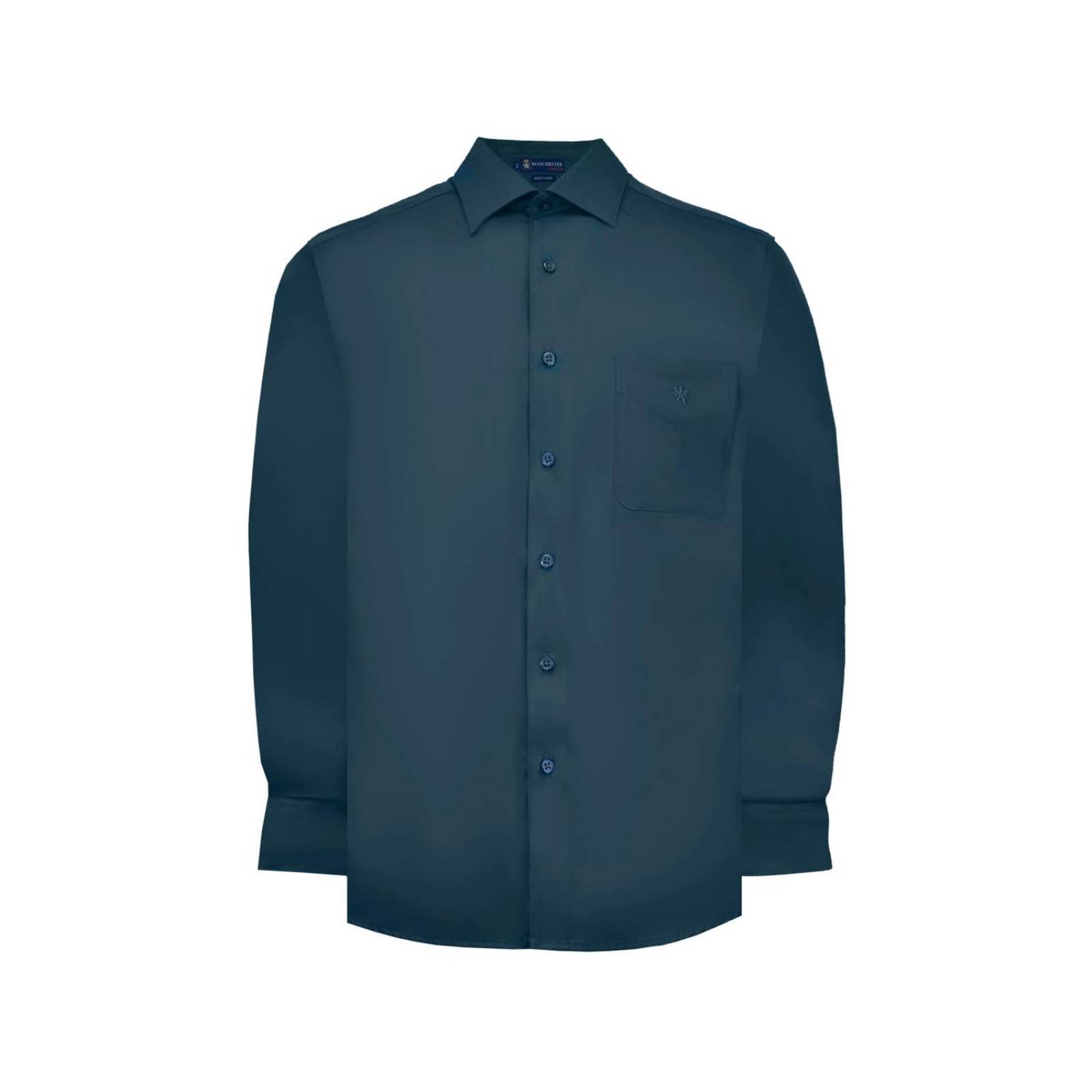 Manchester Camisa Casual Regular Fit en Algodón y Poliéster 