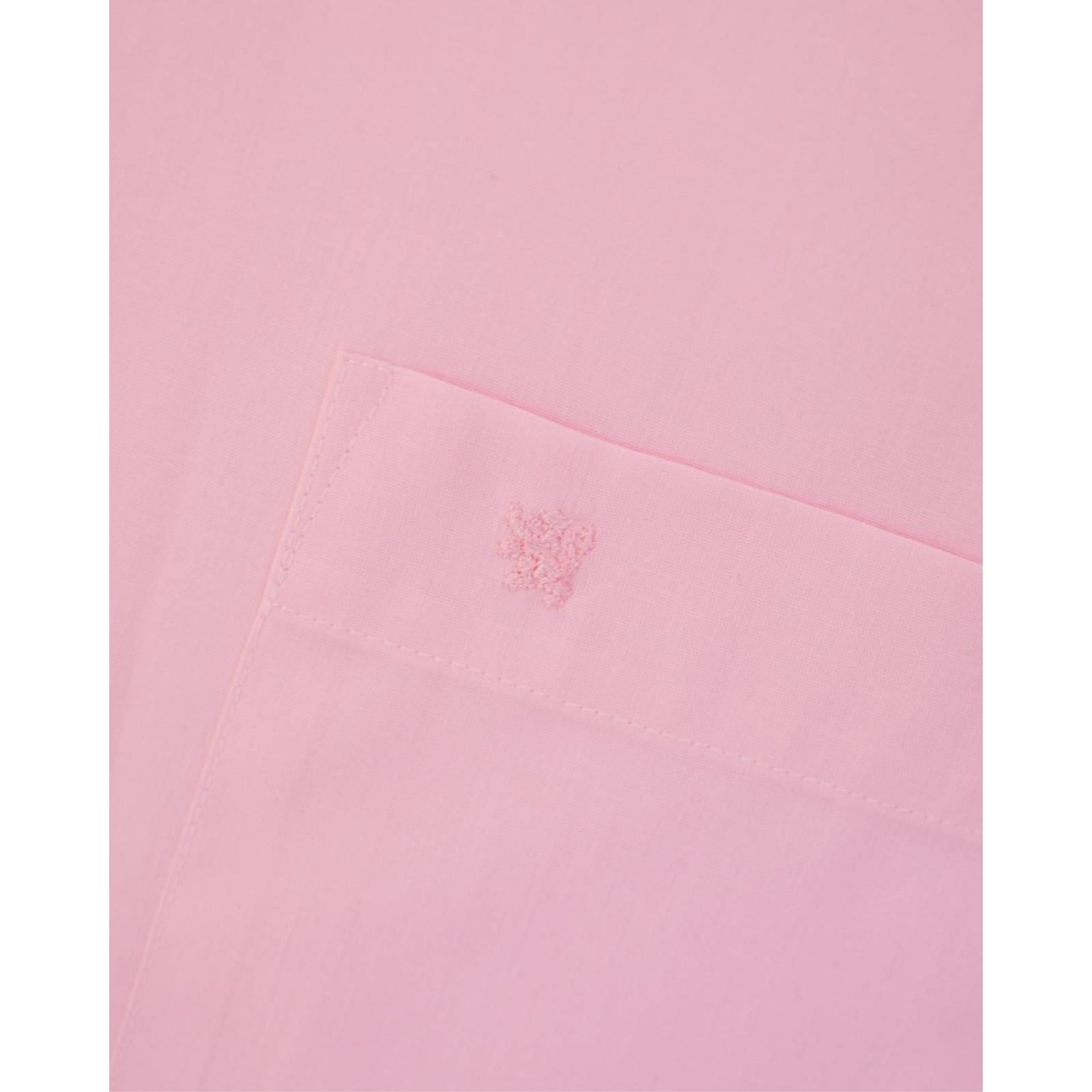 Manchester Camisa de Vestir Lisa Puño Convertible Slim Fit 