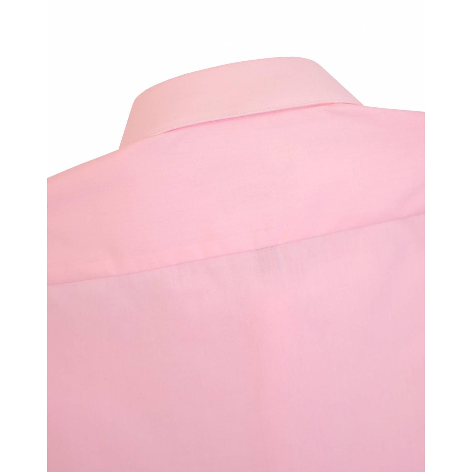 Manchester Camisa de Vestir Lisa Puño Convertible Slim Fit 