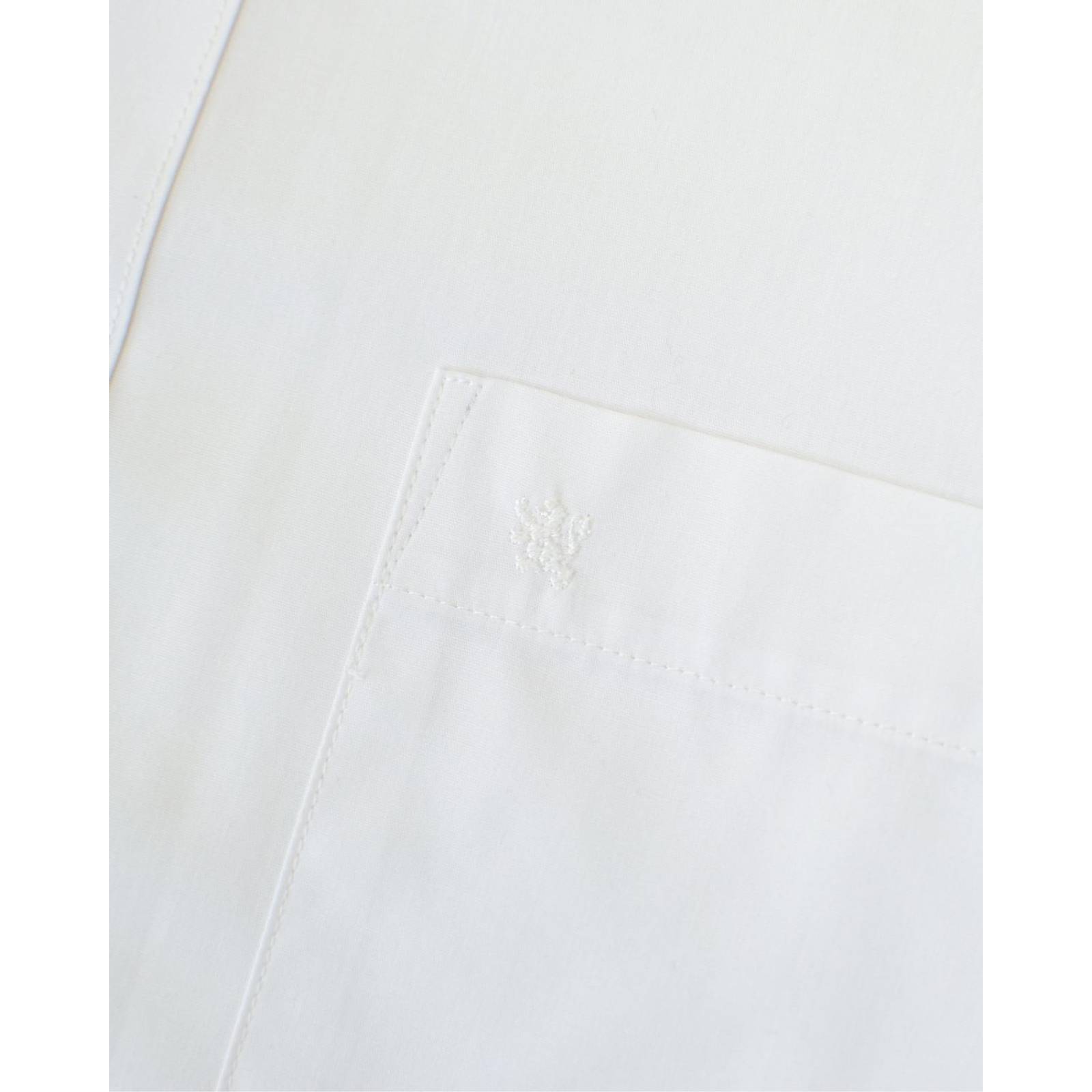 Manchester Camisa de Vestir Regular Fit Cuello Mao en Algodon y Poliester 