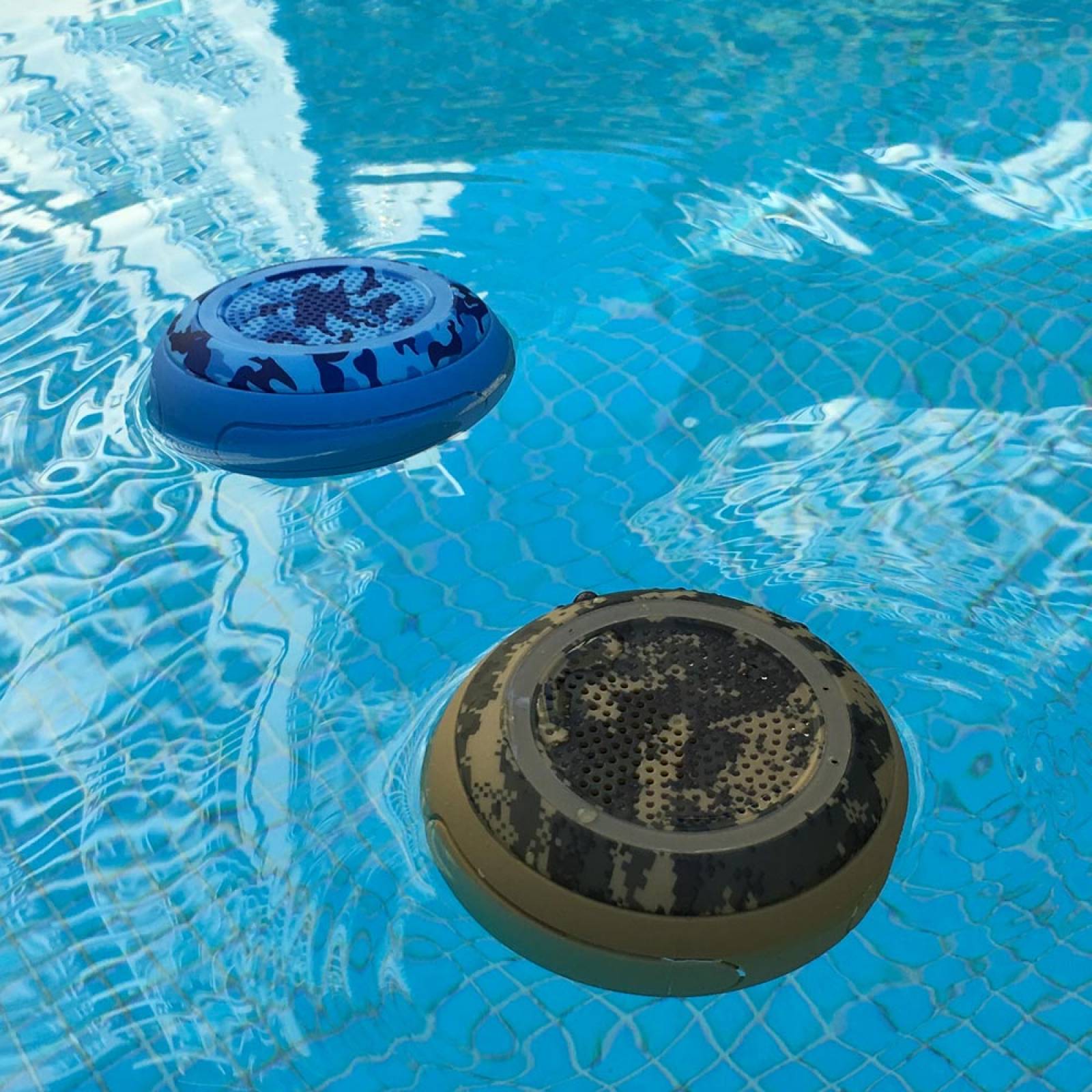 Altavoz Bocina Bluetooth TWS para piscina resistente al agua 5w
