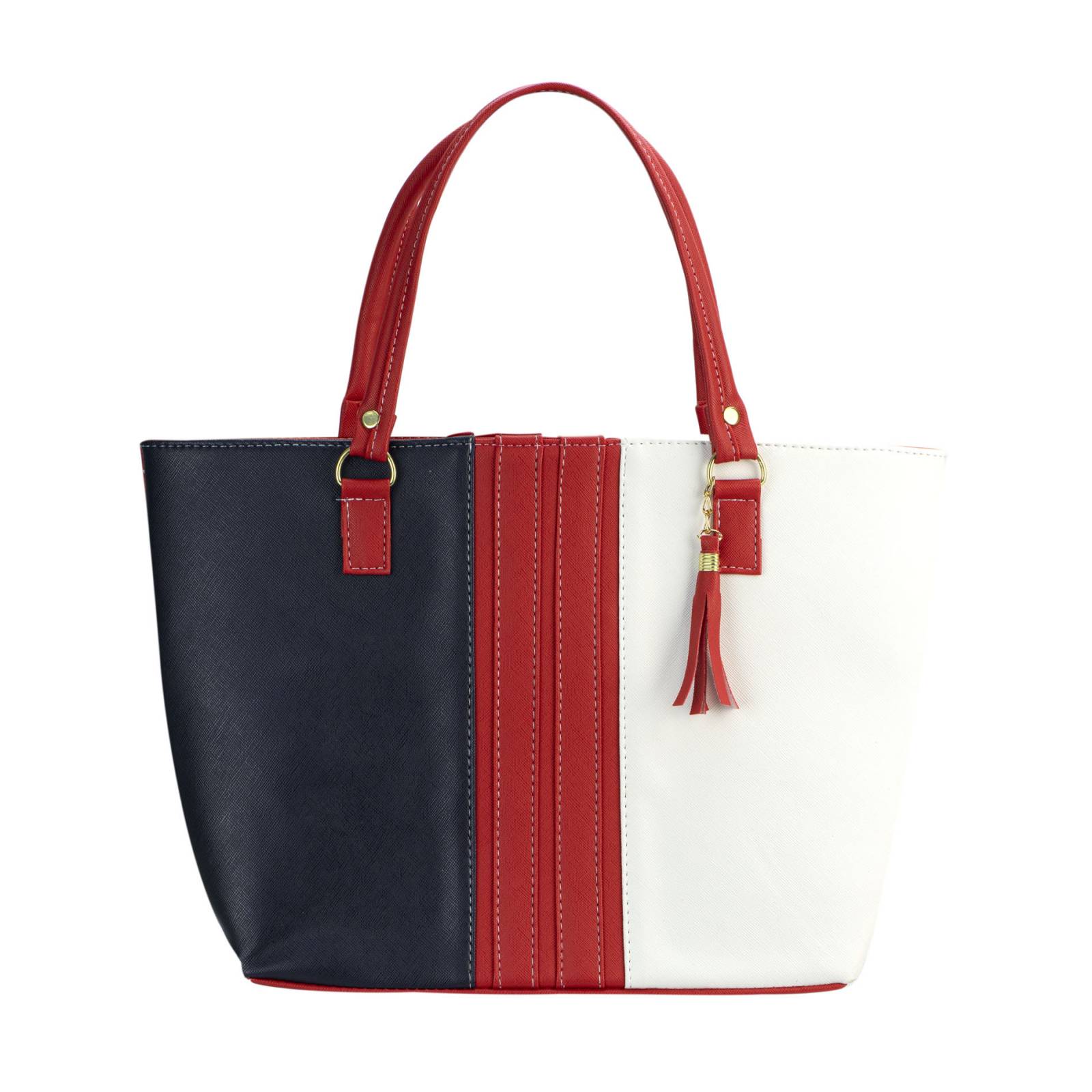 Bolsa Para Dama Marino Dapra Blanco Sintético Manuela Nueva Imagen.