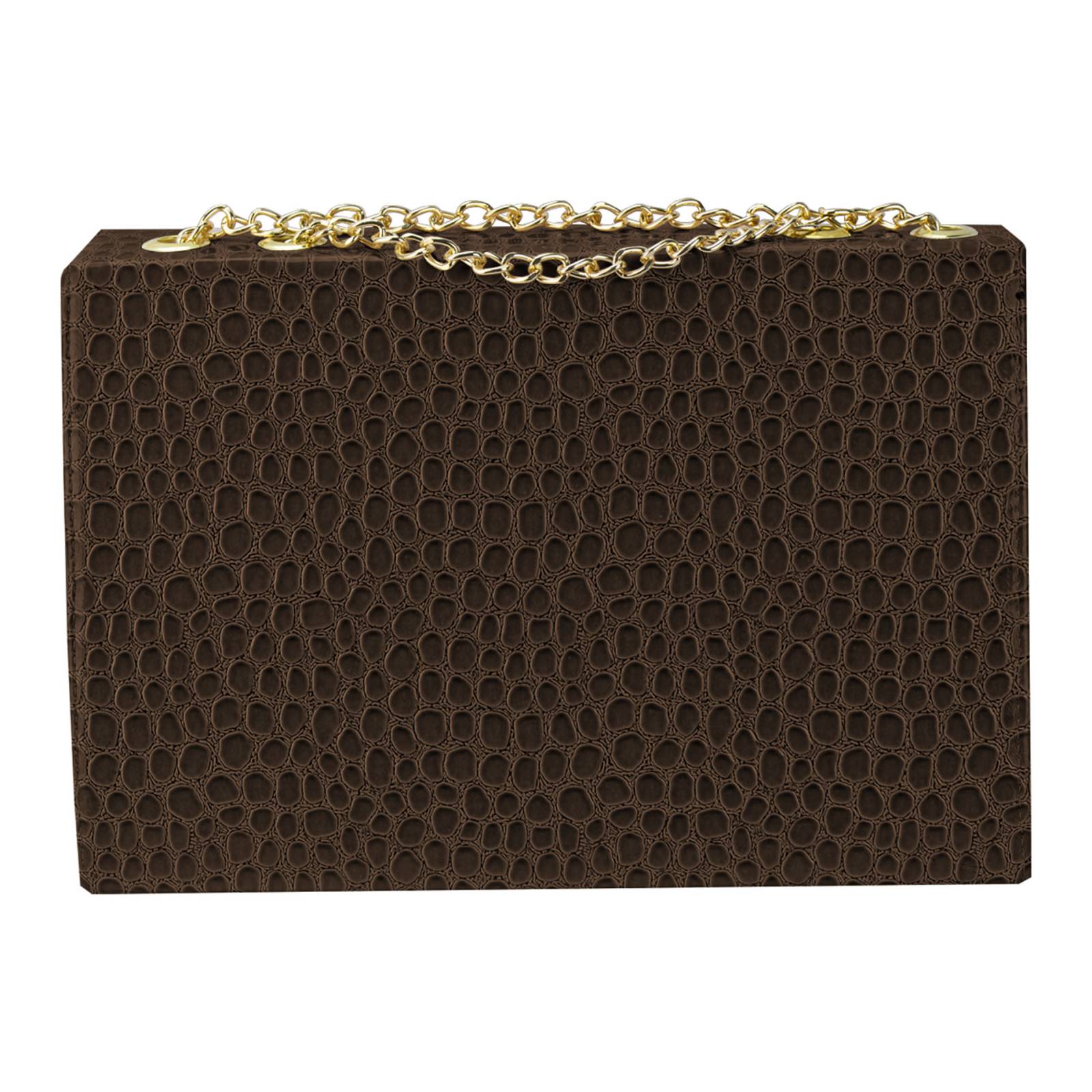 Bolso Para Mujer Café Yukon Sintetico Magda Nueva Imagen