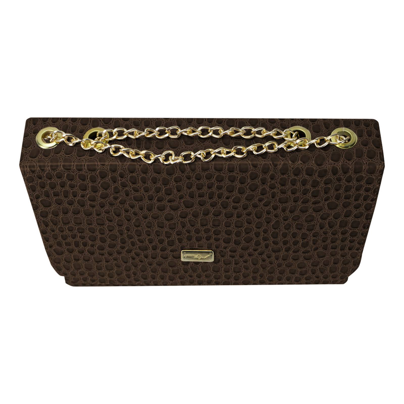 Bolso Para Mujer Café Yukon Sintetico Magda Nueva Imagen