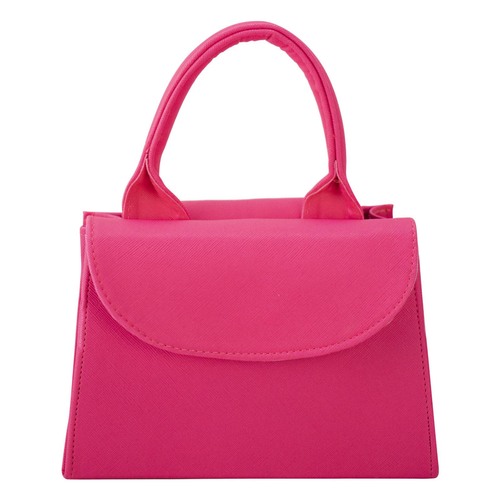 Bolso Para Mujer Rosa Neón Dapra Sintetico Poly Nueva Imagen