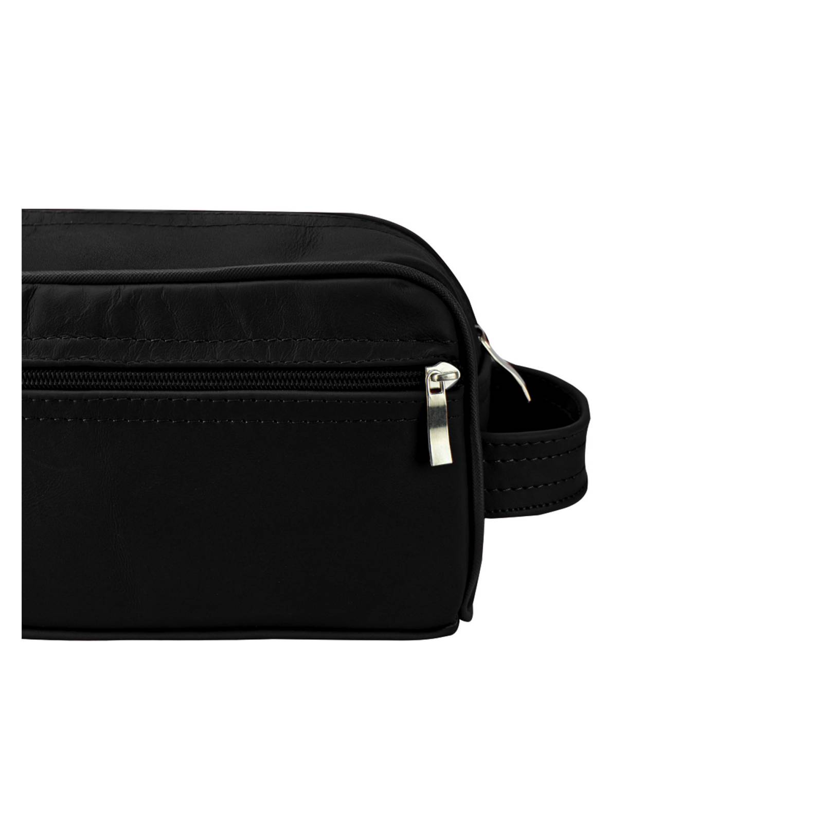 Neceser Para Hombre Negro Piel Piel Octavio Nueva Imagen