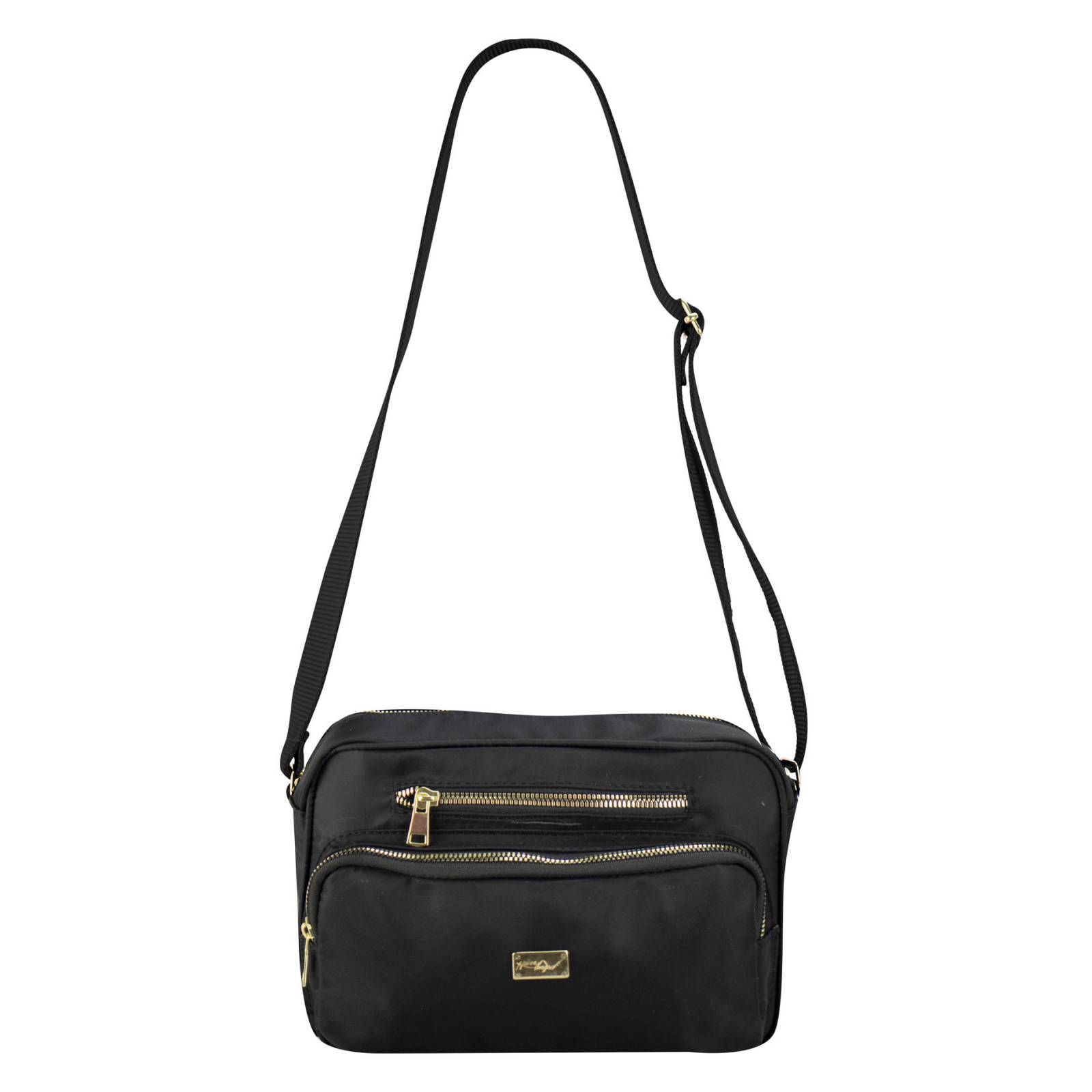 Mariconera Para Dama Negro Bimba Sintetico Lia Nueva Imagen