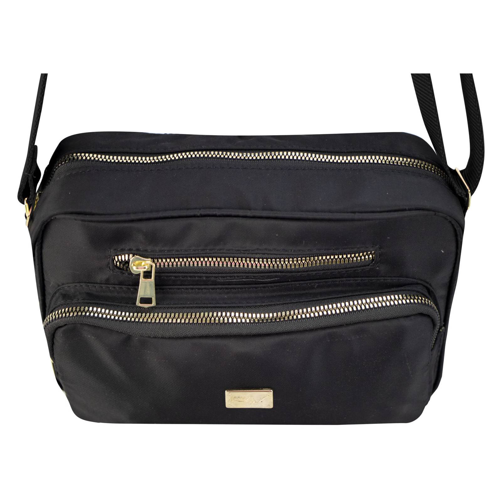 Mariconera Para Dama Negro Bimba Sintetico Lia Nueva Imagen