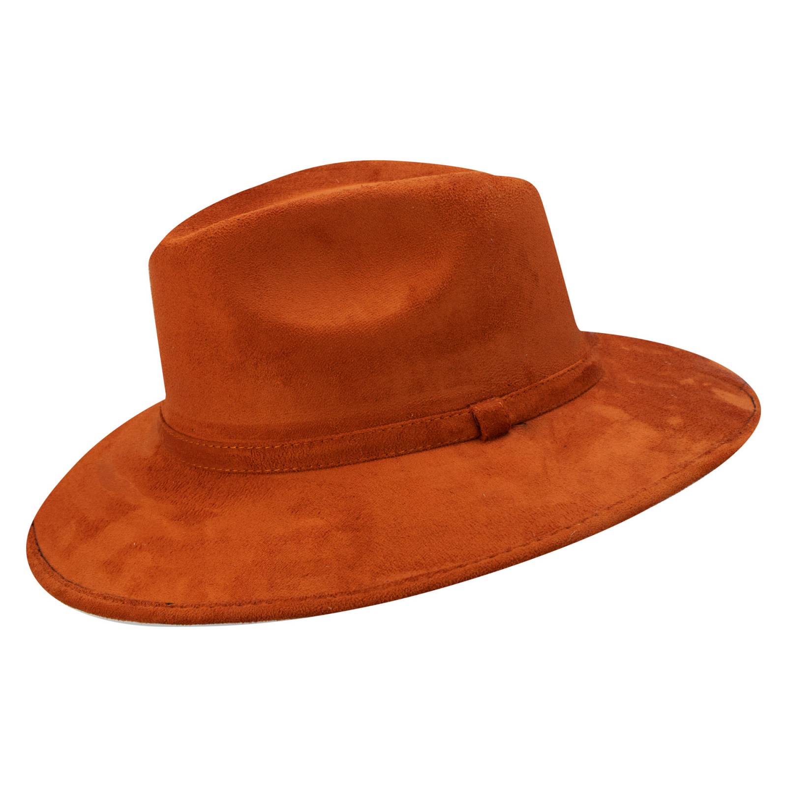 Sombrero Unisex Ladrillo Gamuzina Gamuza Sintética Indiana L Nueva Imagen