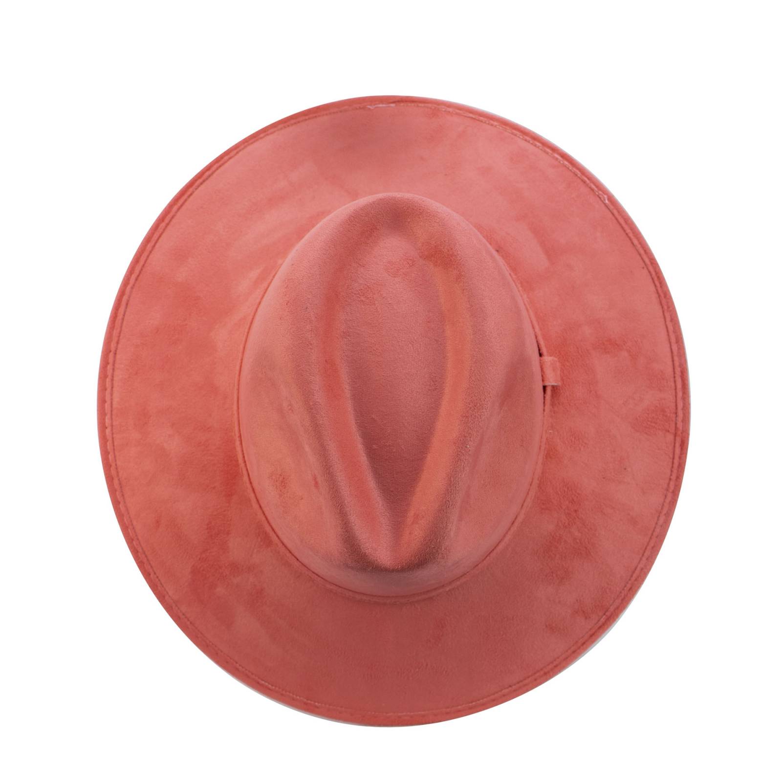 Sombrero Unisex Salmon Gamuzina Gamuza Sintética Indiana M  Nueva Imagen