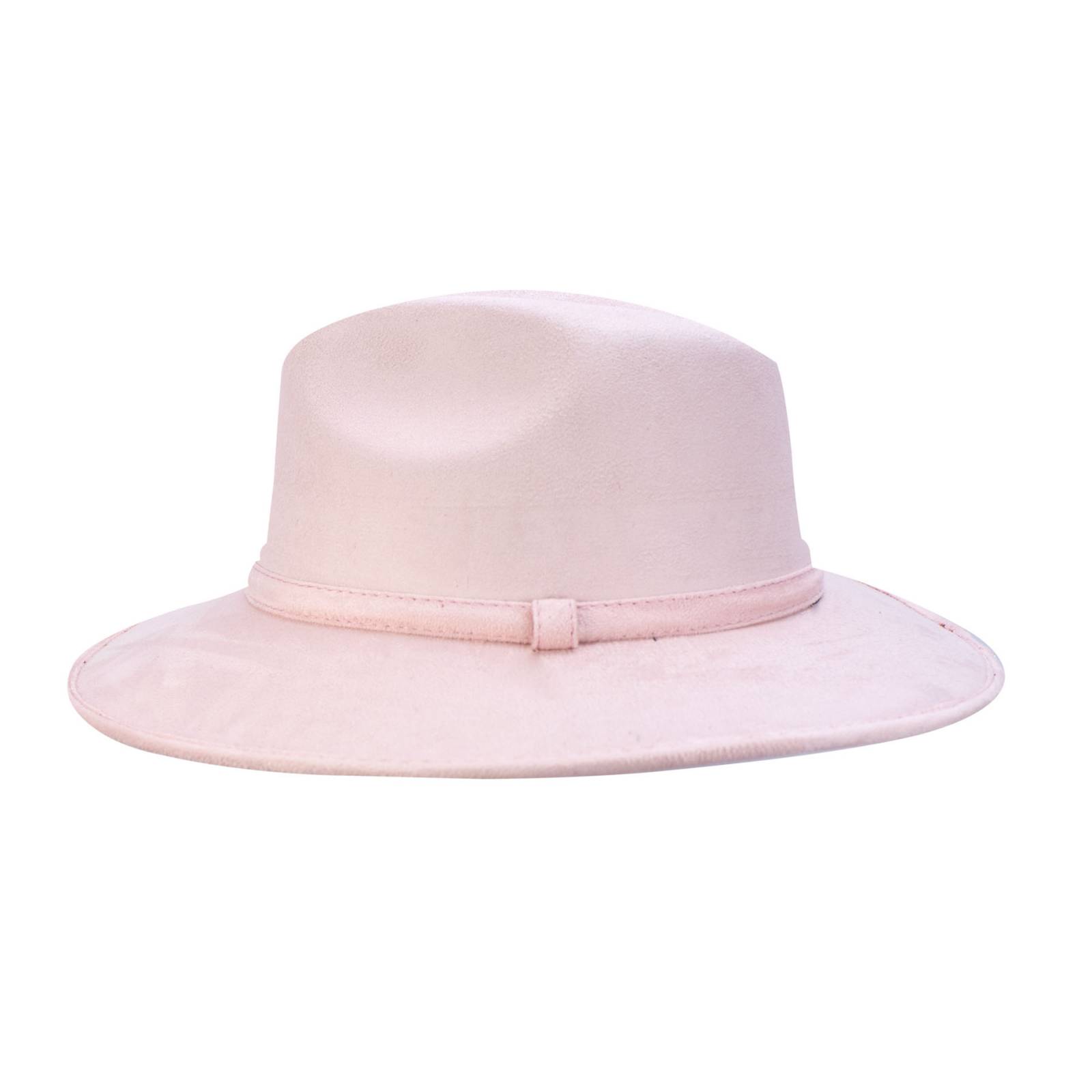 Sombrero Unisex Baby Pink Gamuzina Gamuza Sintética Indiana M Nueva Imagen