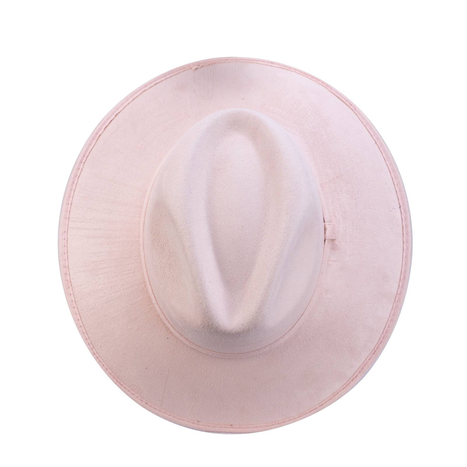 Sombrero Unisex Baby Pink Gamuzina Gamuza Sintética Indiana M Nueva Imagen