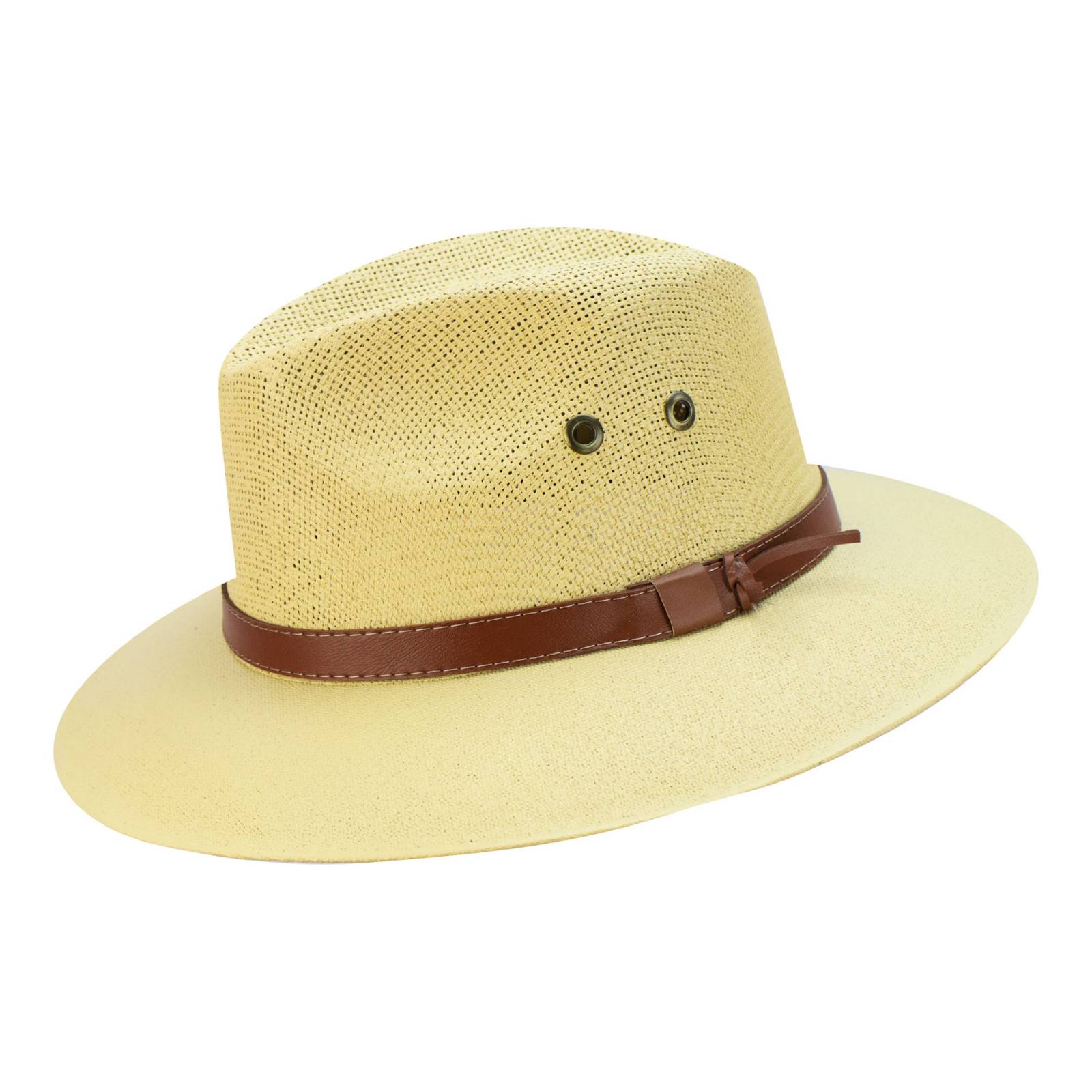 Sombrero Unisex Hueso Panal Papel Arroz Indiana M Nueva Imagen