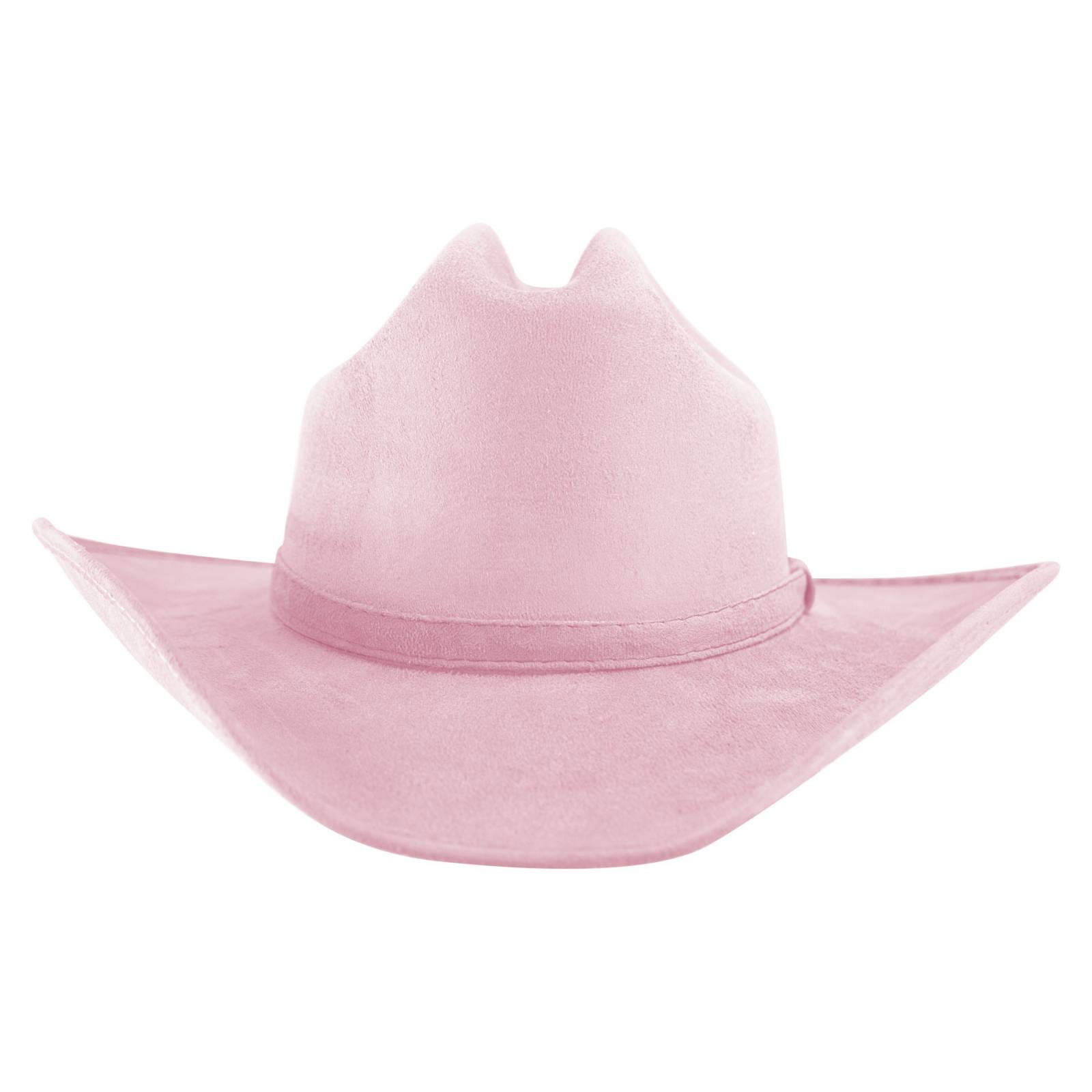 Sombrero Unisex Rosa Gamuzina Gamuza Americana Nueva Imagen