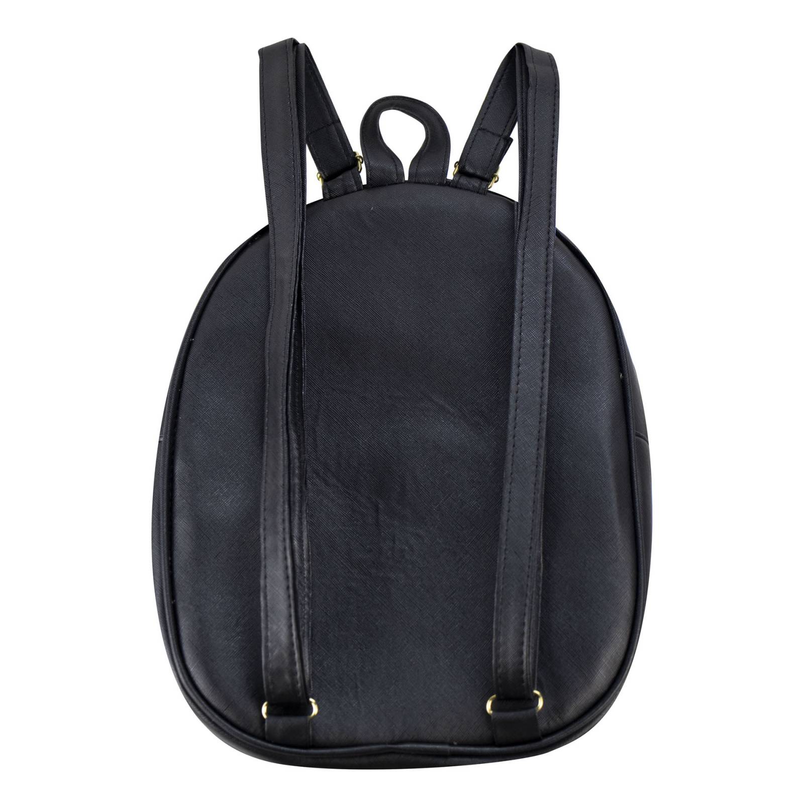 Mochila Para Dama Negro Dapra Flor Sintetico Bety Nueva Imagen