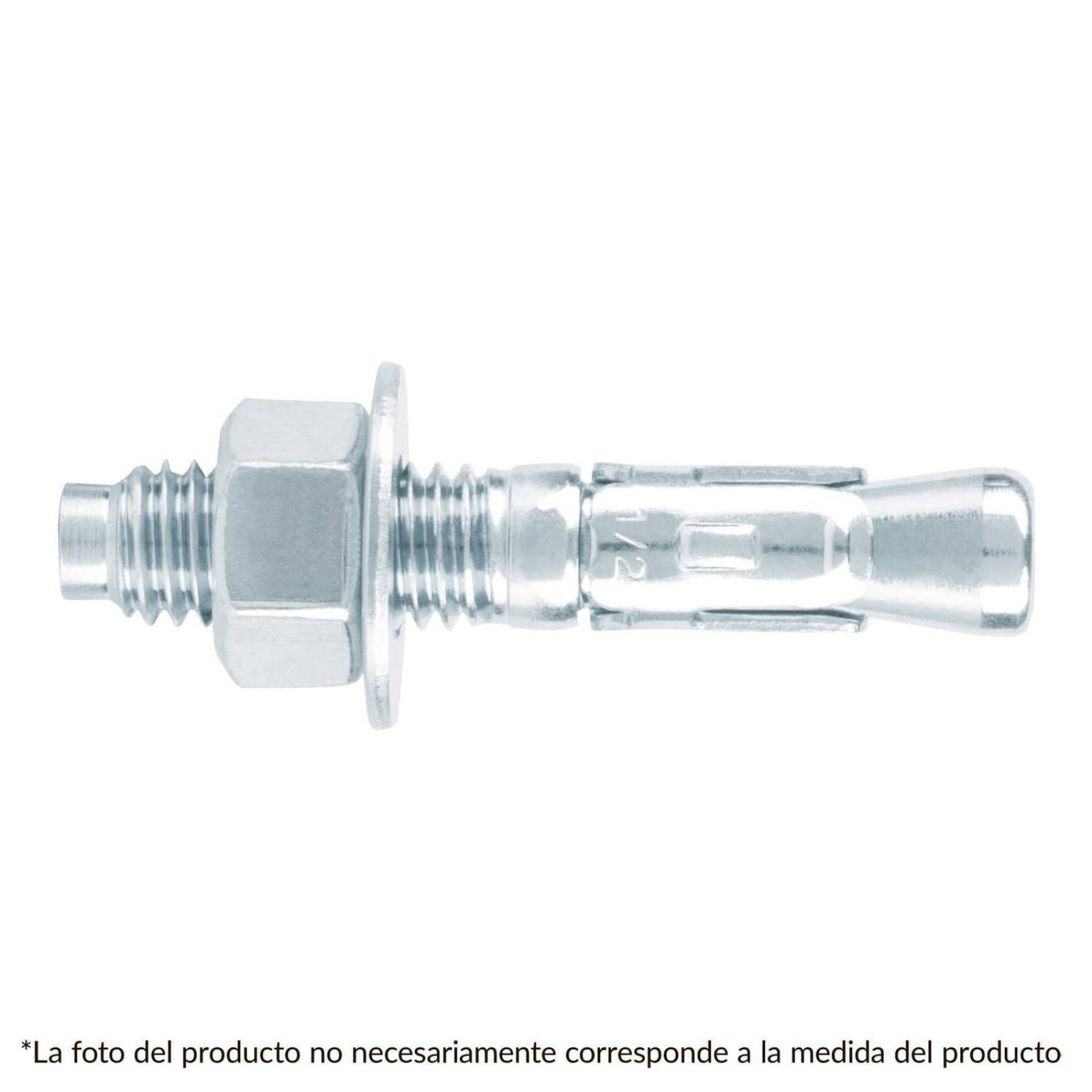 Caja con 25 taquetes arpón de 1/2' x 3-3/4', Fiero 46646 