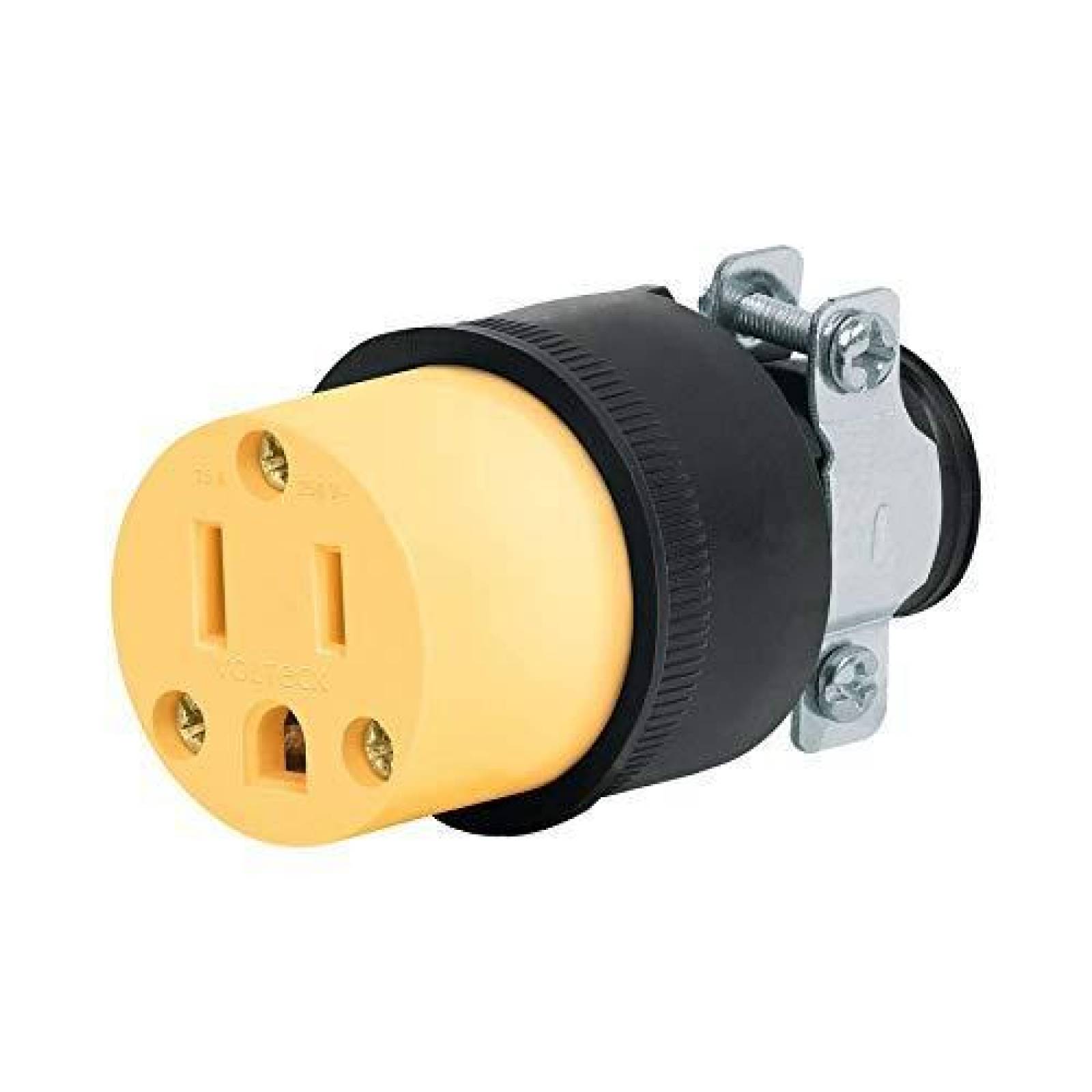 Contacto industrial reforzado aterrizado, 2 polos+tierra 46120 