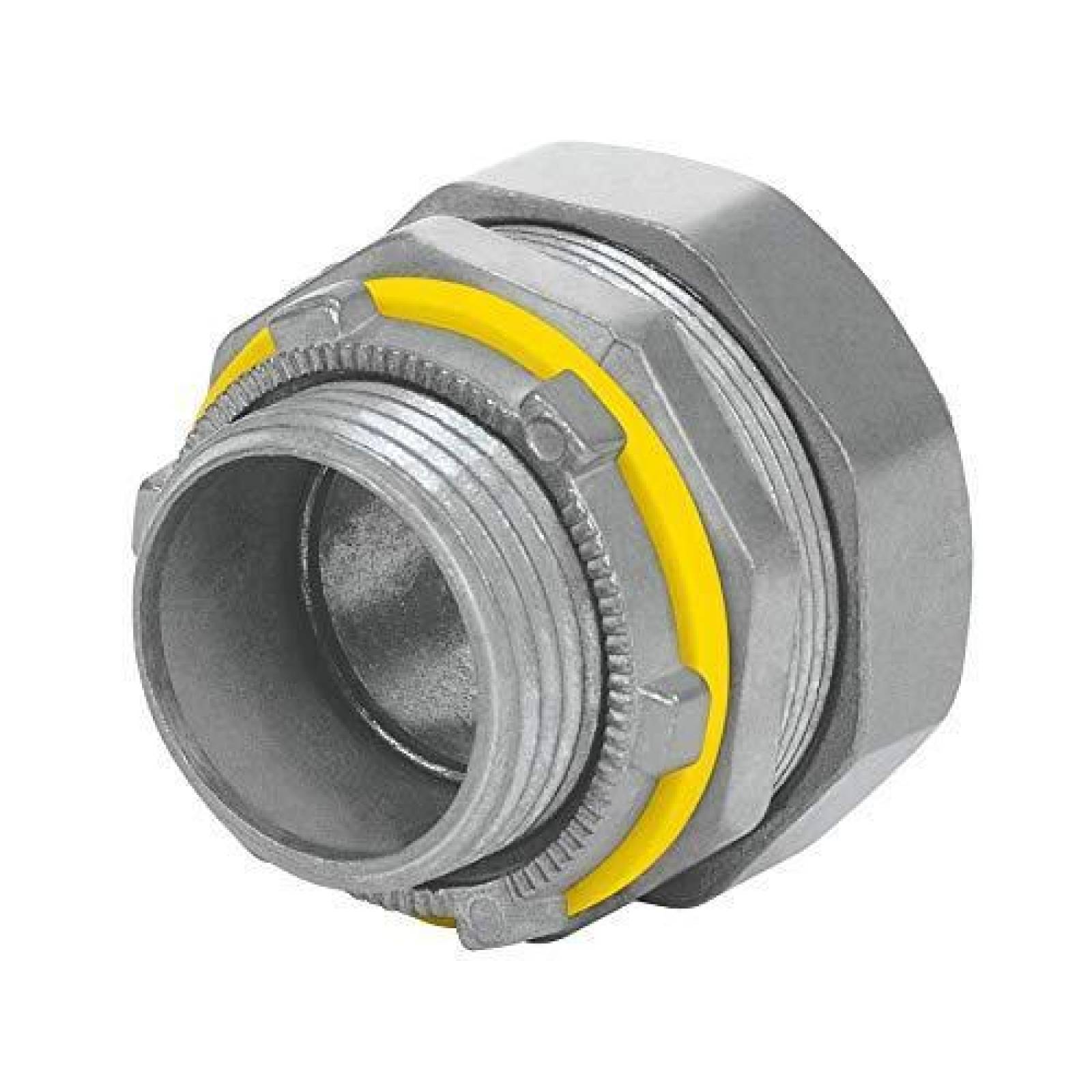 Conector recto 3/4' para tubo liquid tight, Volteck 46931