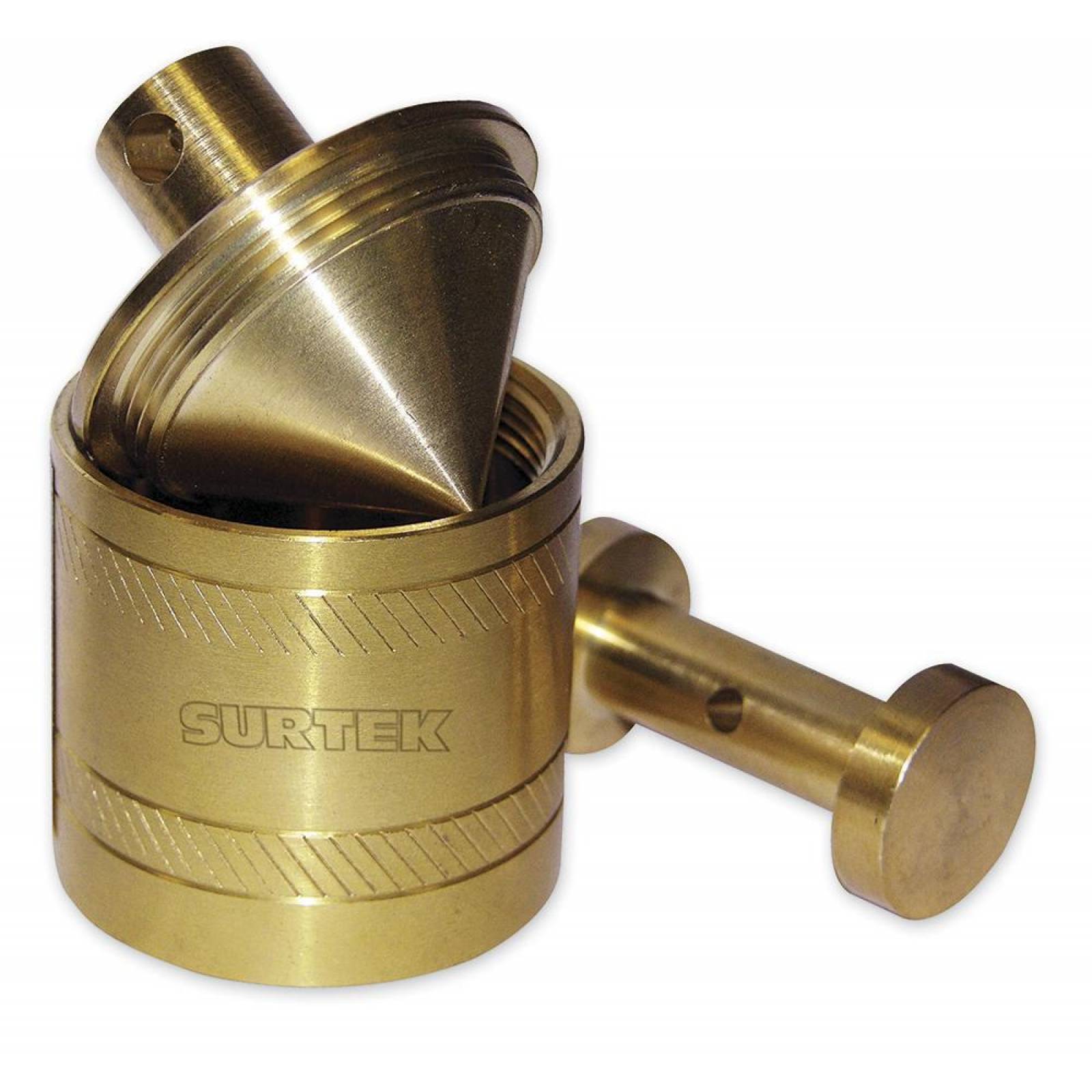Surtek Plomada de latón tipo barril 570gr 123276 